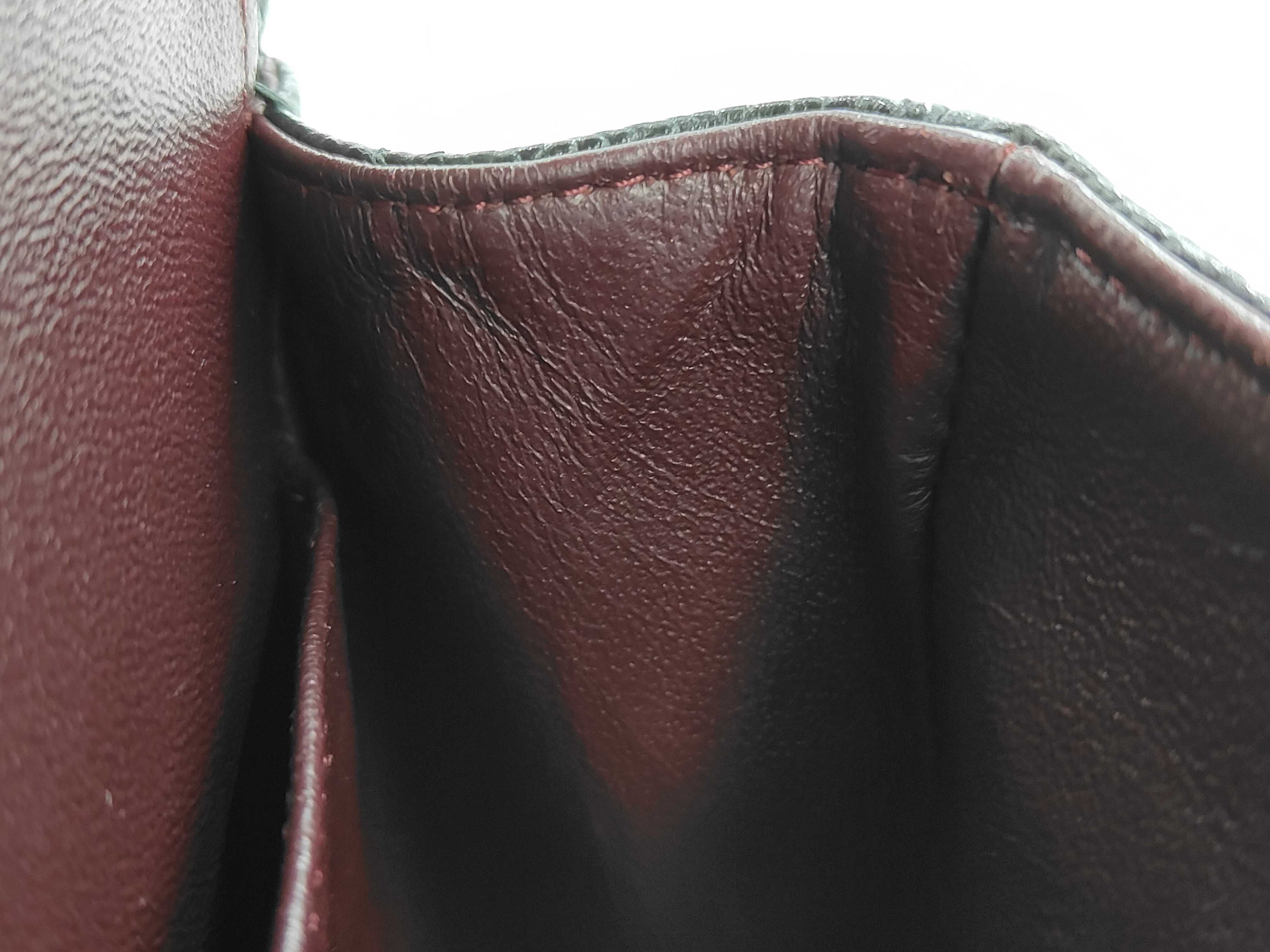 Caviar Skin Double Flap Shoulder Bag — view 13