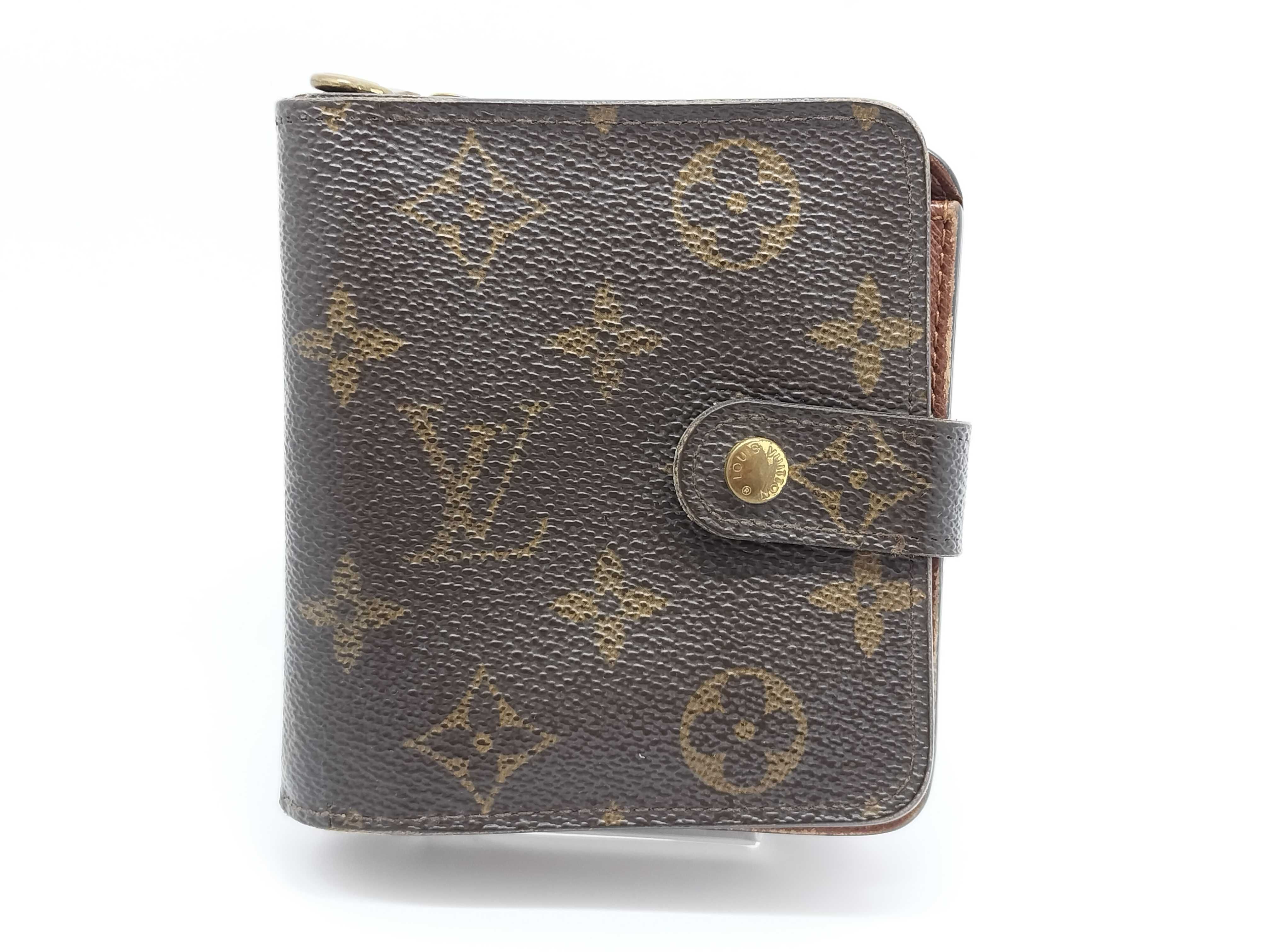 Monogram Compact Zip Wallet