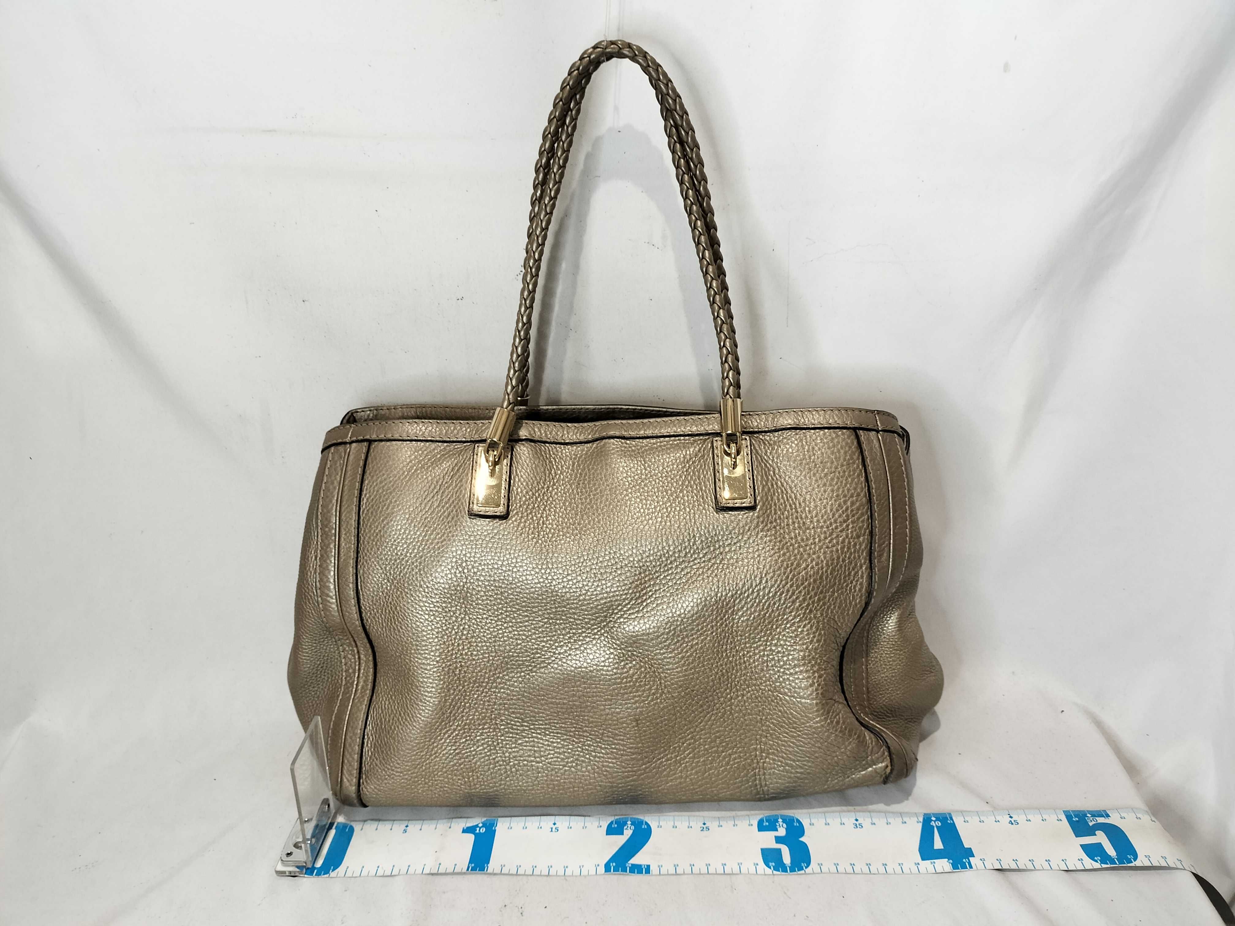 Bamboo Gold Tote Bag Handbag — view 2
