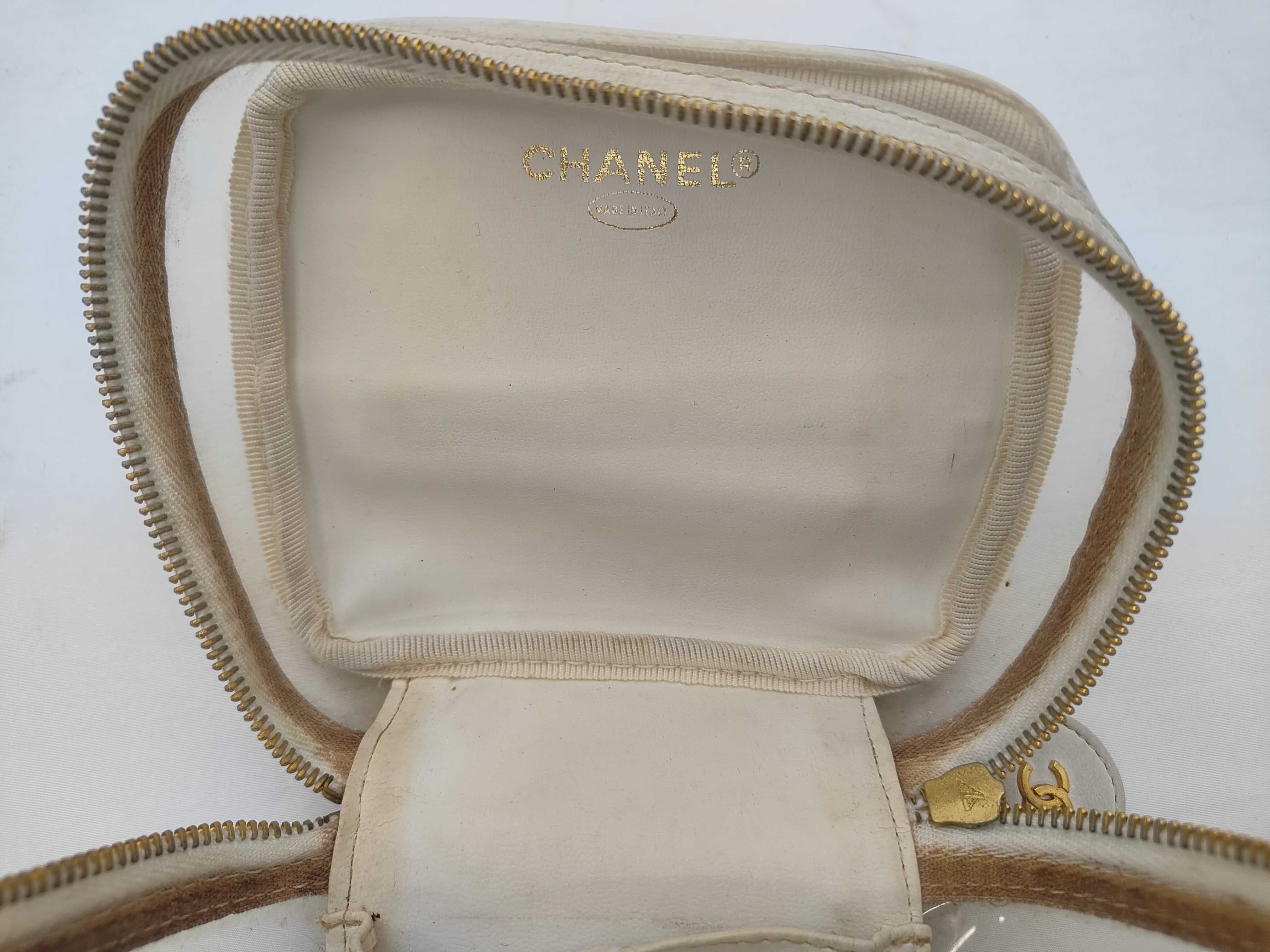 Vanity bag Leather x Vinyl White x Clear GD metal fittings 3451559 Vanity bag — view 10
