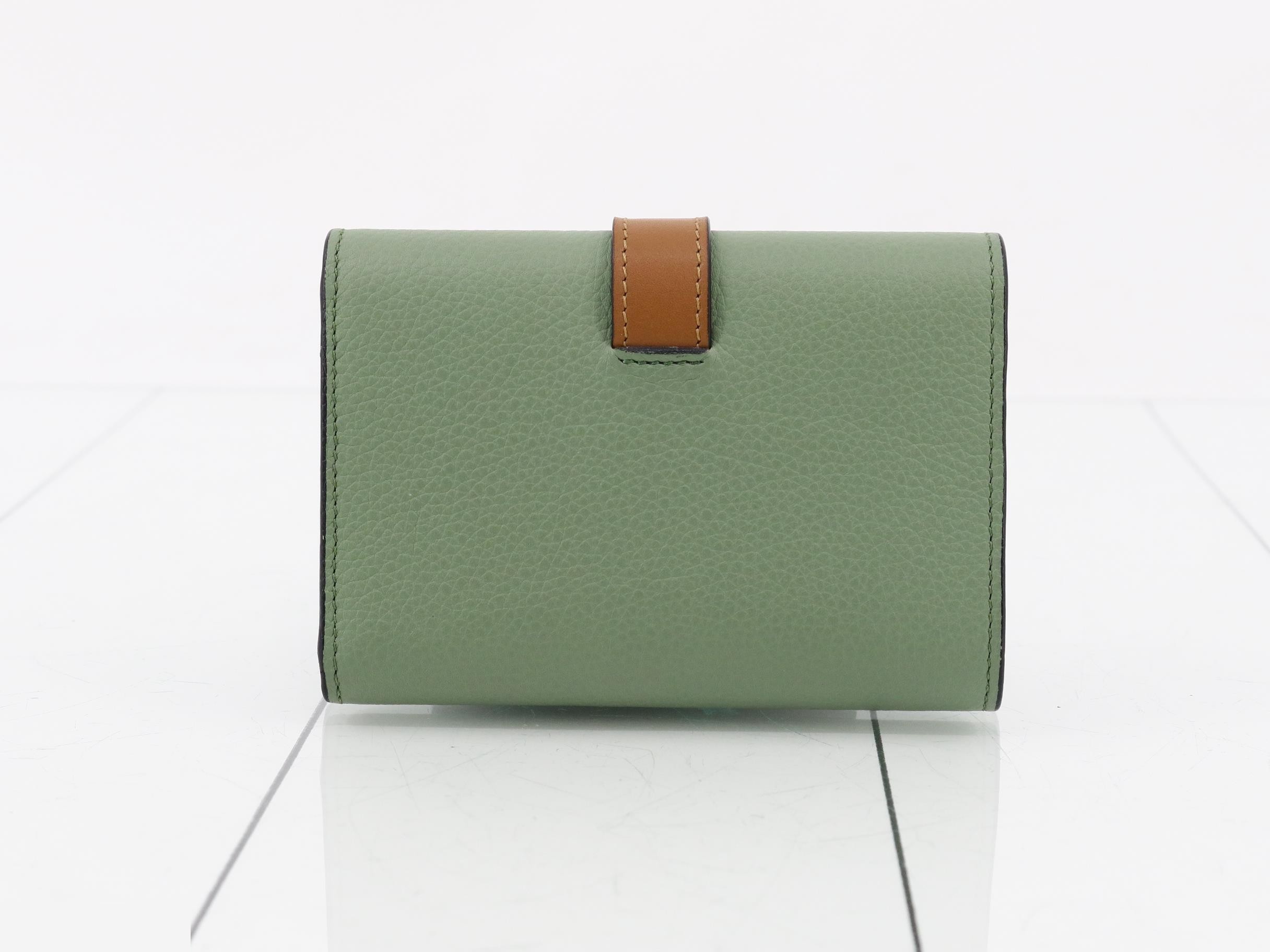 Vertical Wallet, Small, Leather — view 2