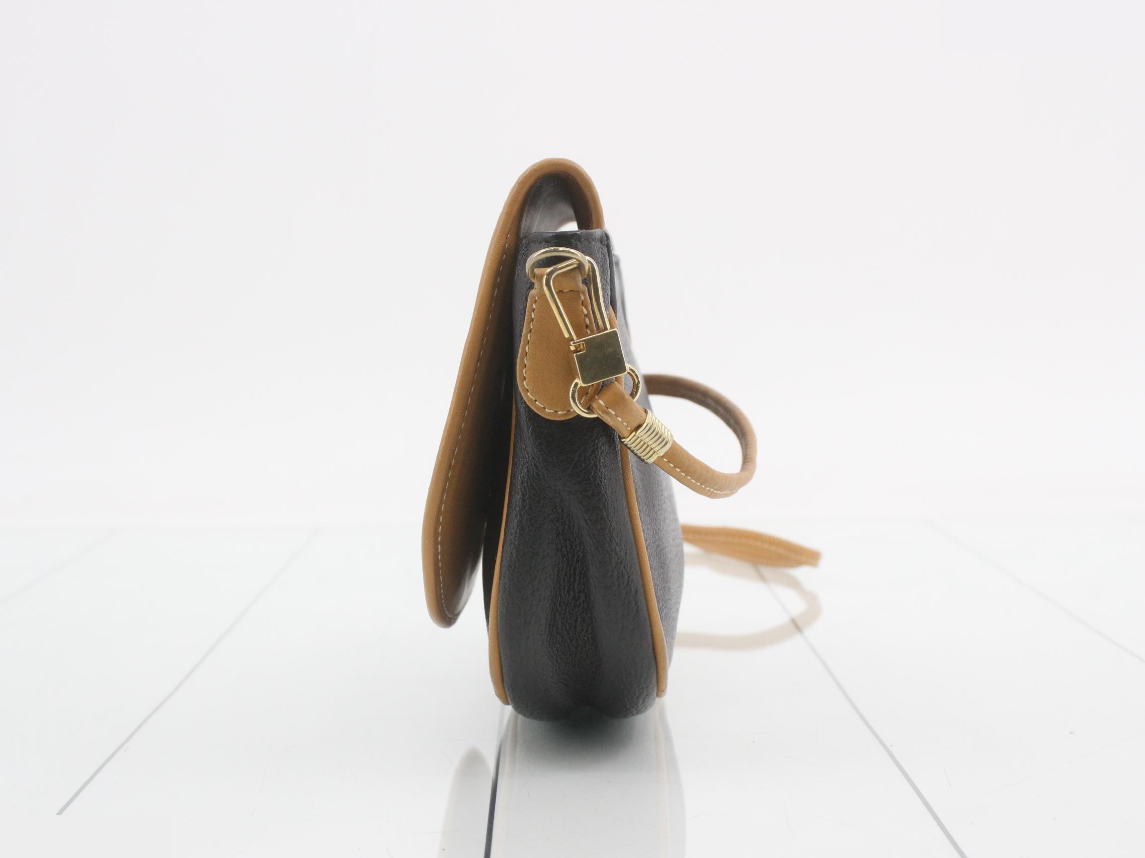 Shoulder bag leather black — view 3