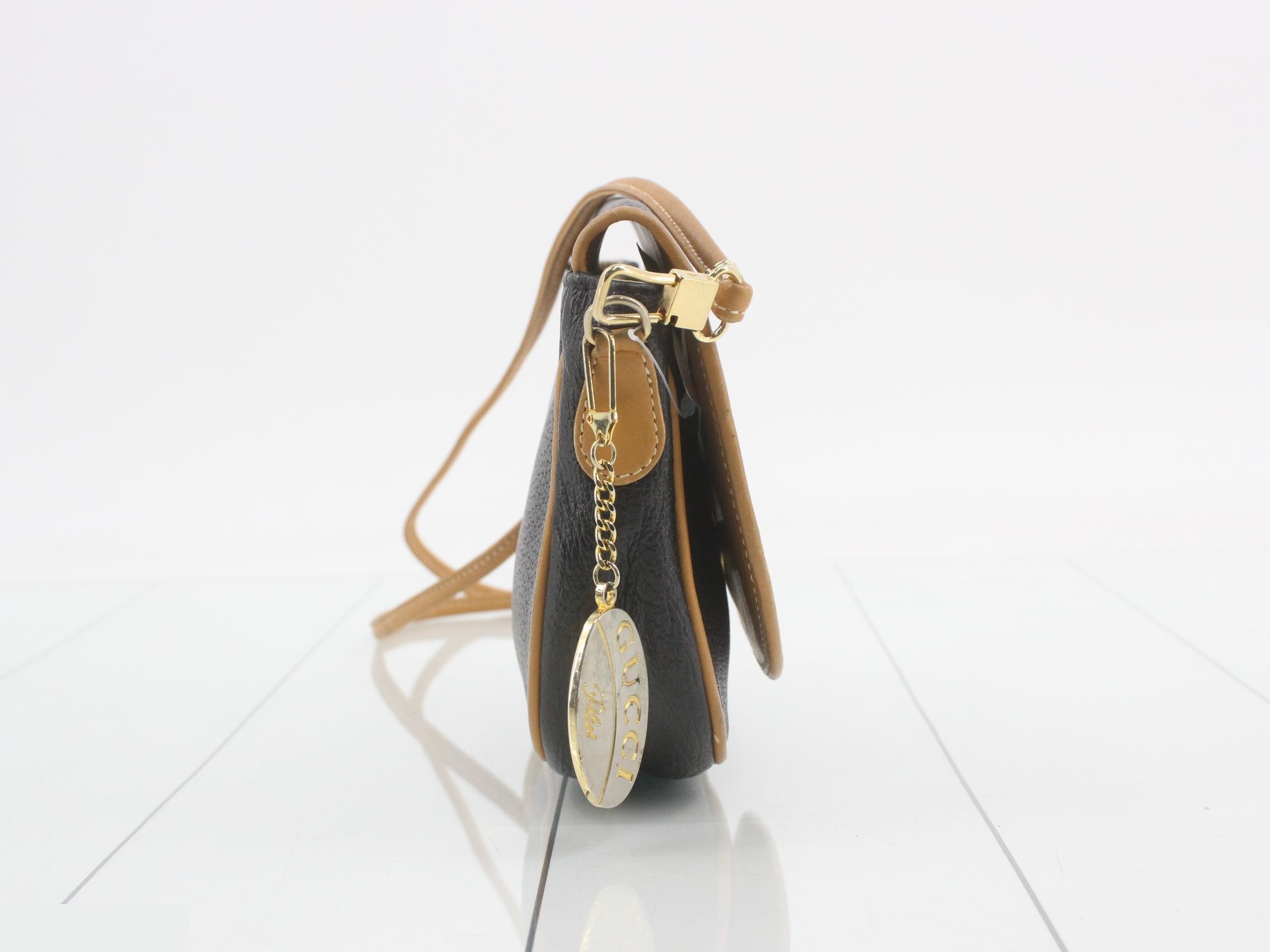 Shoulder bag leather black — view 4