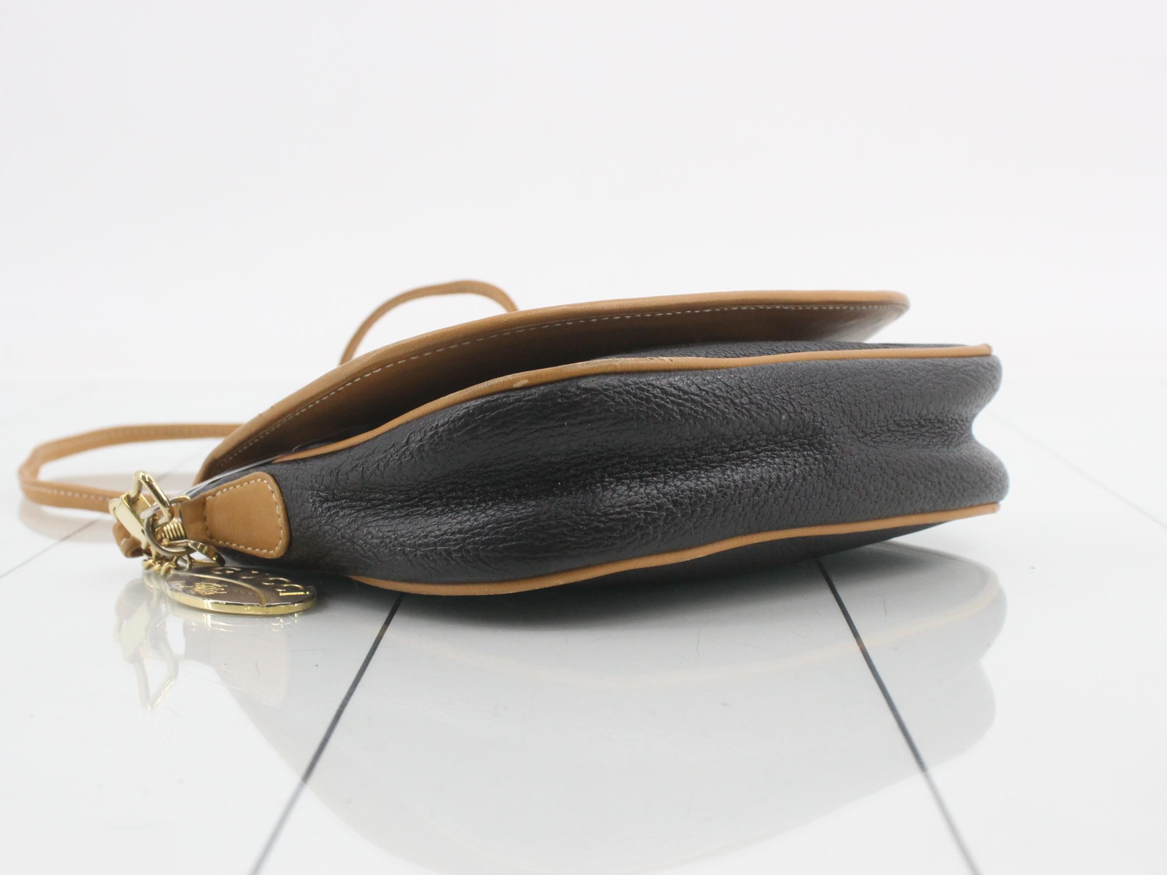 Shoulder bag leather black — view 5