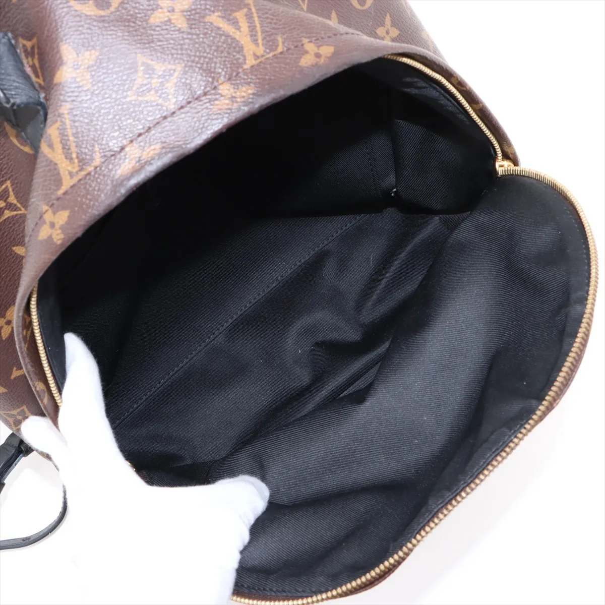 Monogram Palm Springs Bag Pack MM M44874 FL4177 Brown — view 7