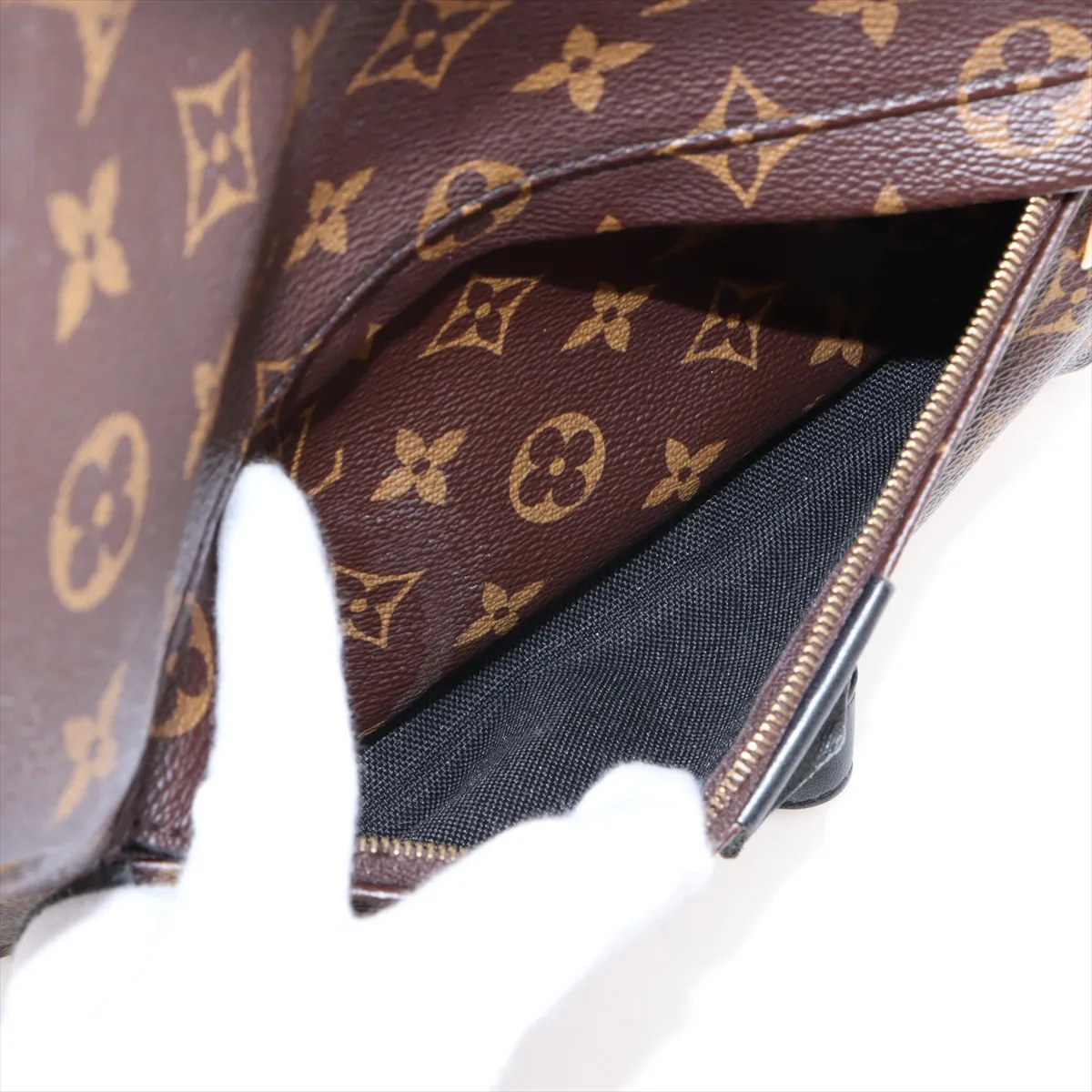 Monogram Palm Springs Bag Pack MM M44874 FL4177 Brown — view 9