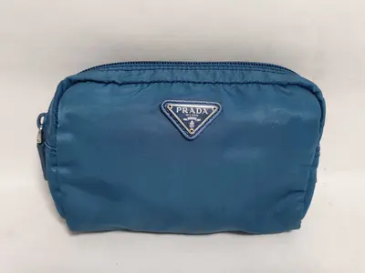 Nylon Pouch Blue Pouch