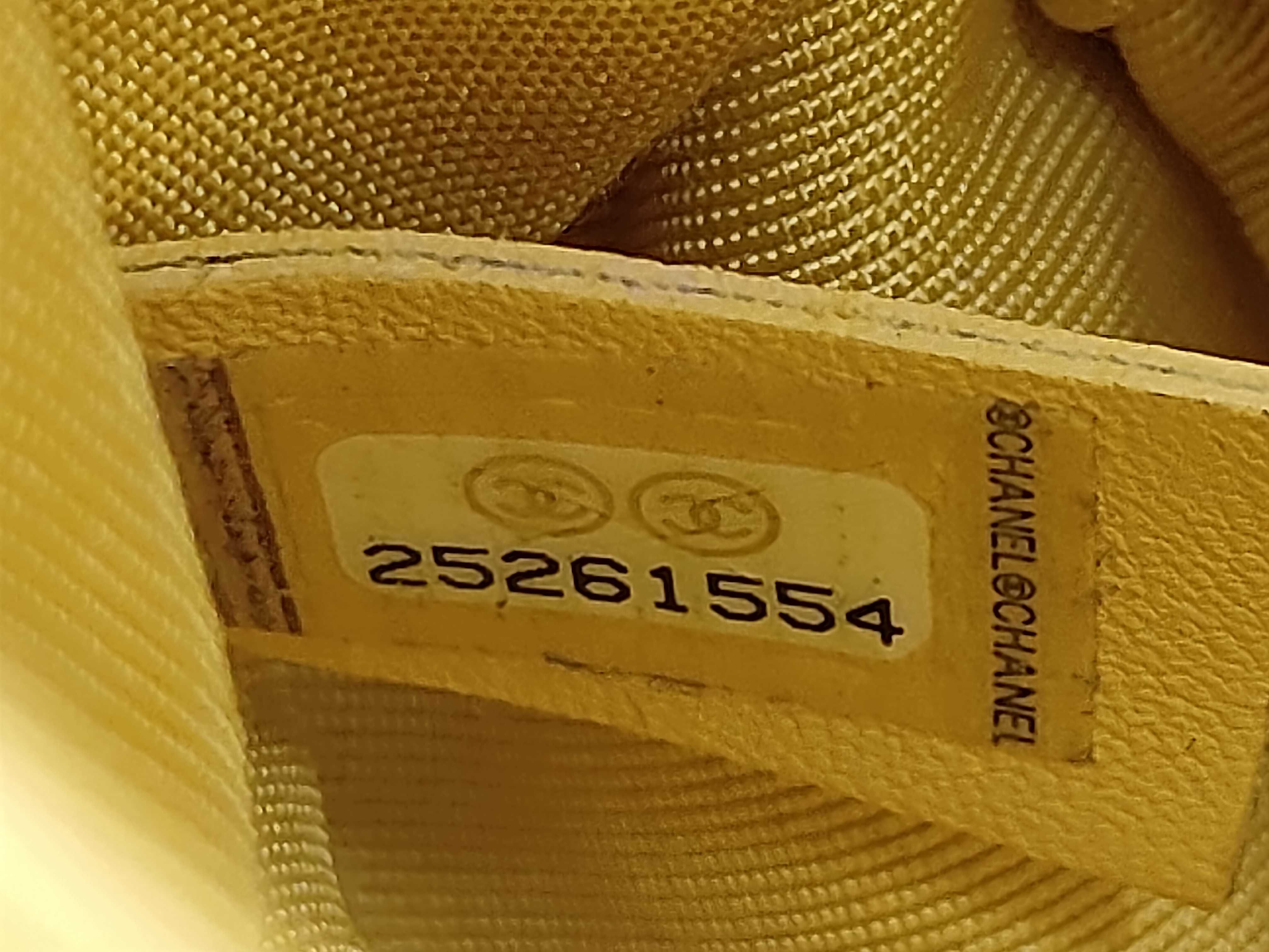 Boy Chanel 20 Chain Shoulder Bag, Caviar Yellow — view 12