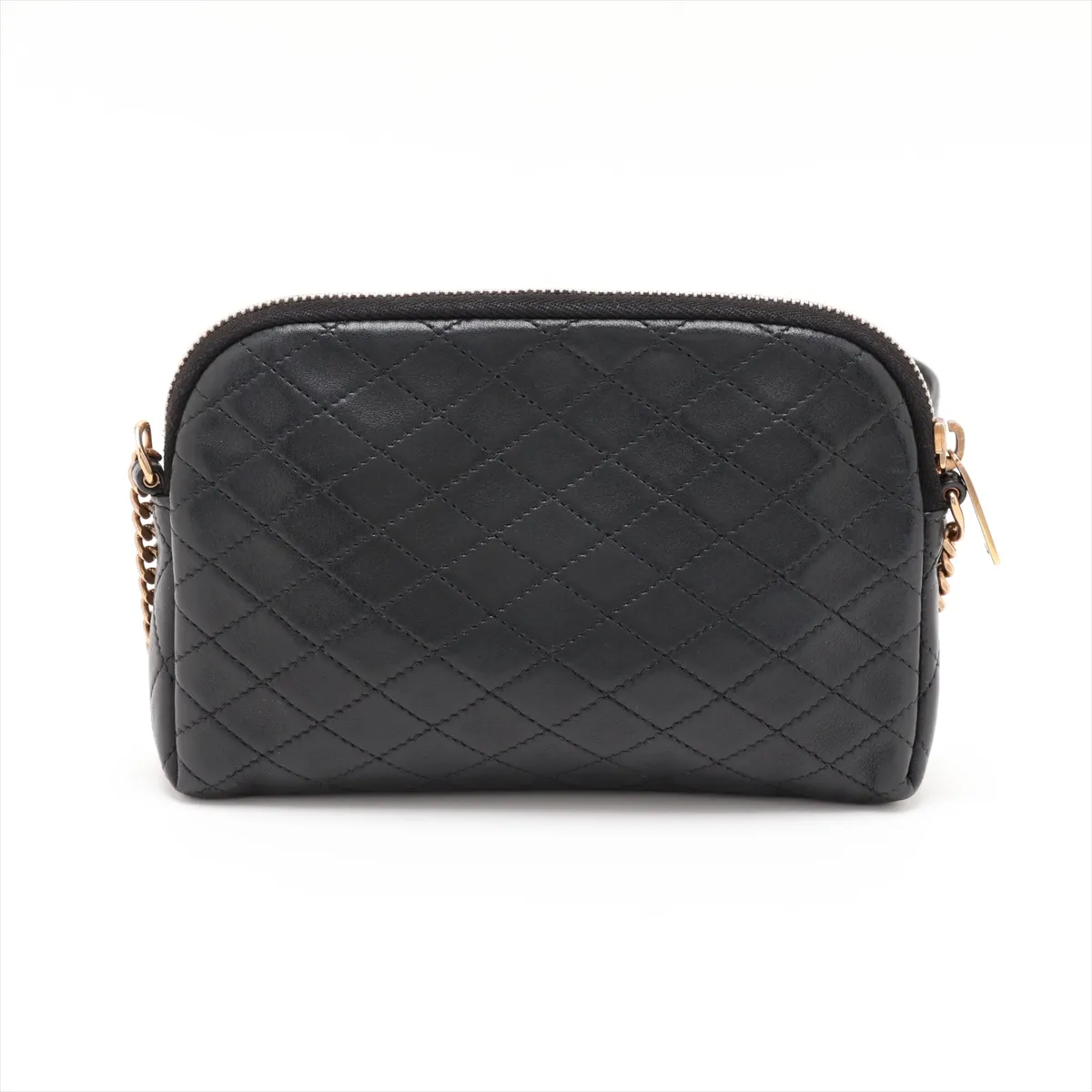 Gabby Chain Shoulder Bag, Black — view 2