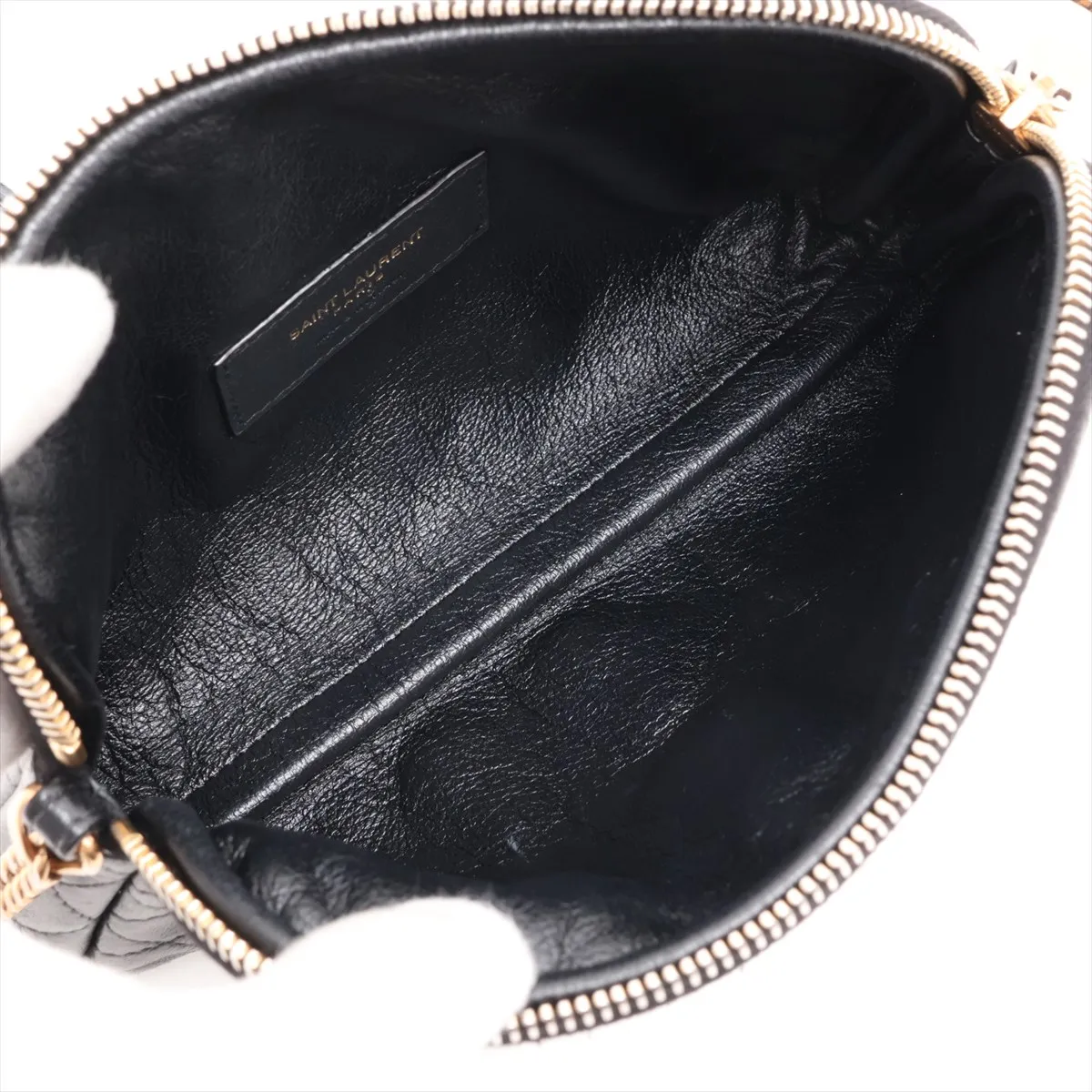 Gabby Chain Shoulder Bag, Black — view 6