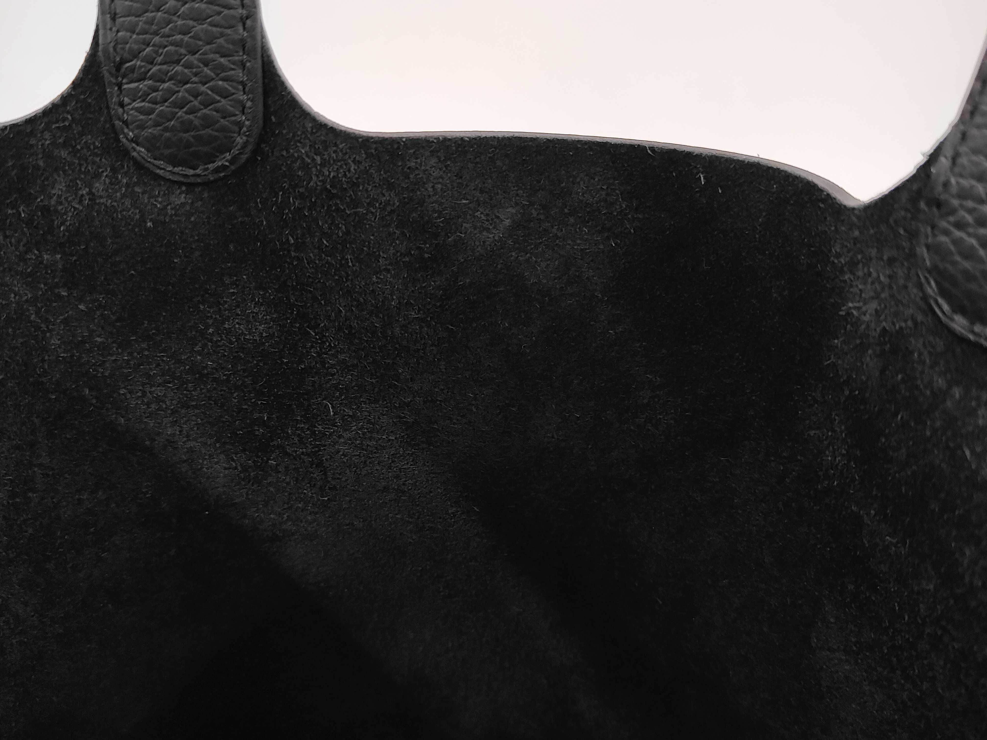 Picotin Lock 18 Black x Taurillon Clemence Leather x Silver Hardware x K Stamp [KMI010IA] Handbag — view 13