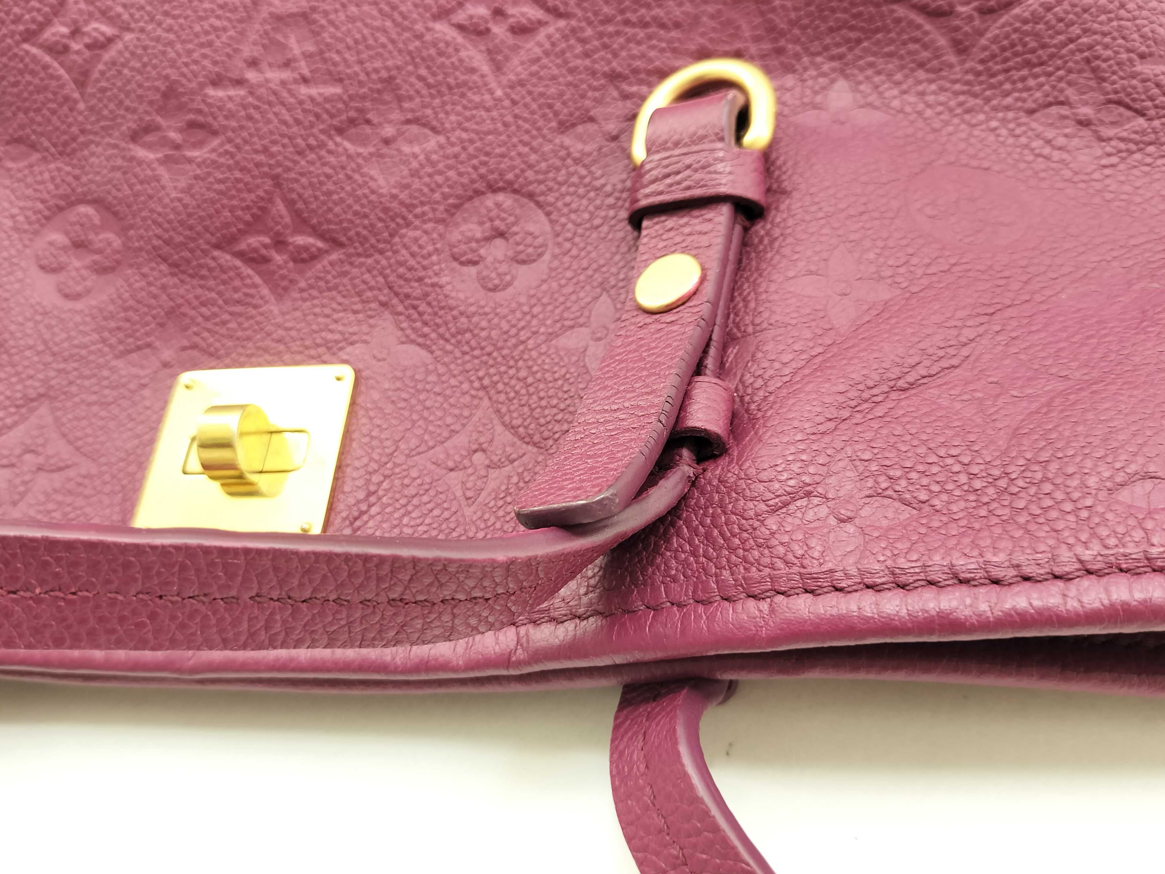 Monogram Empreinte Louis Vuitton Shoulder Bag — view 10