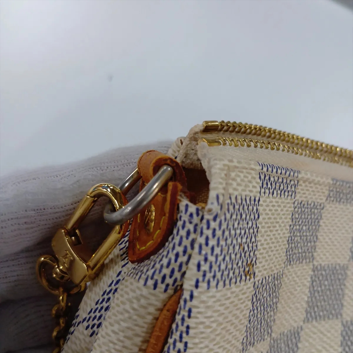 Damier Azur Eva N55214 DU0151 White — view 11