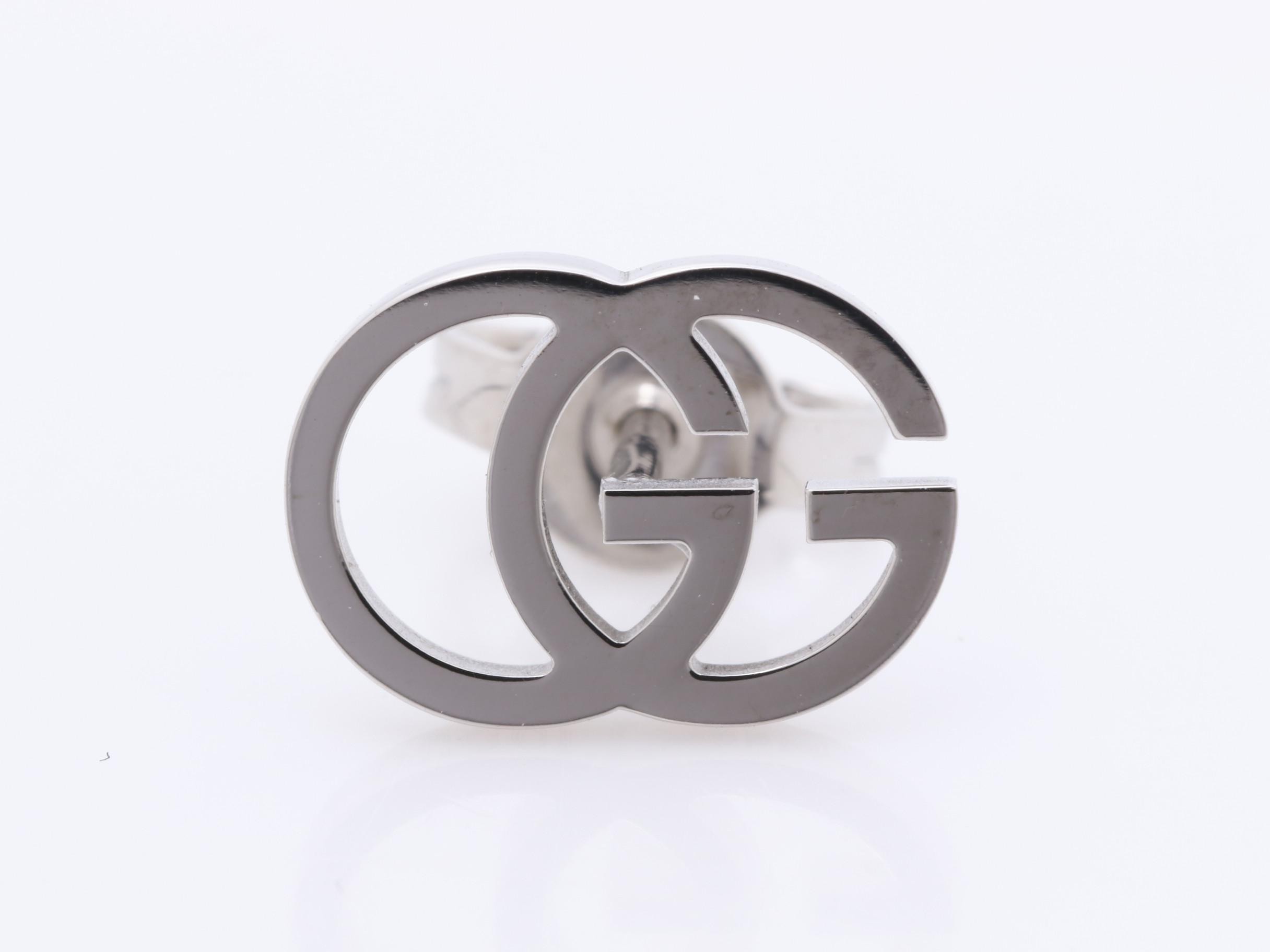 750WG earrings, with shop card and box, 1.75g — view 2