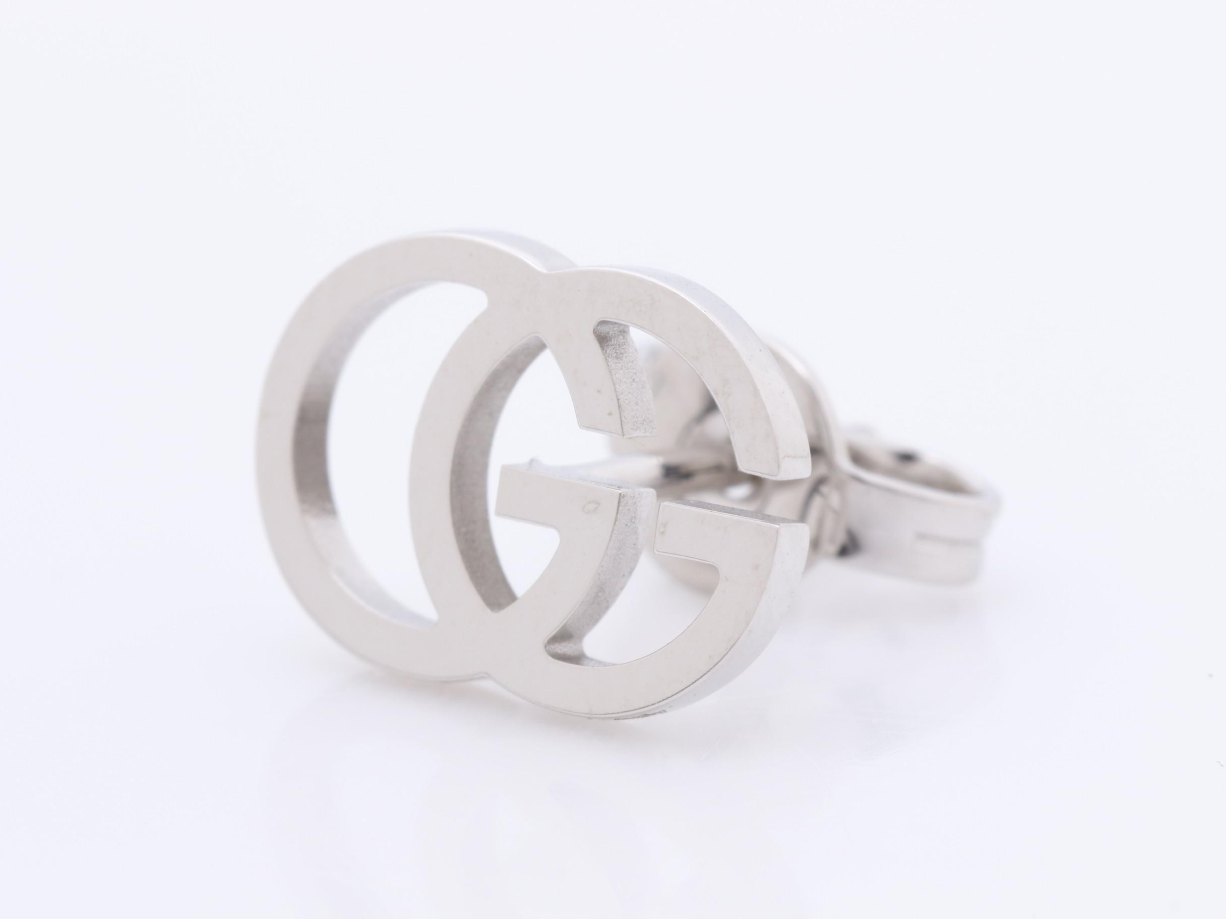 750WG earrings, with shop card and box, 1.75g — view 3