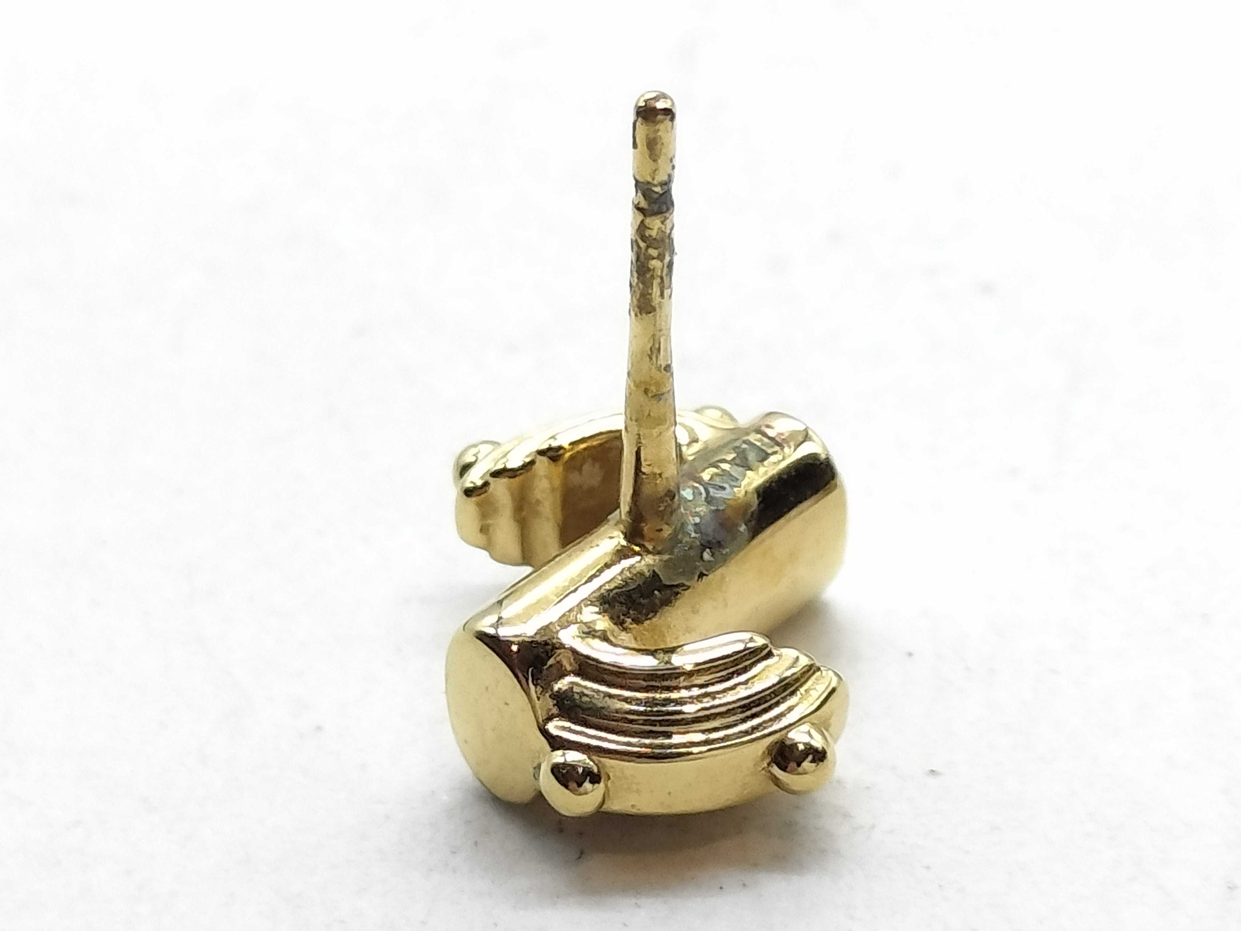 Initial S / Earrings — view 4