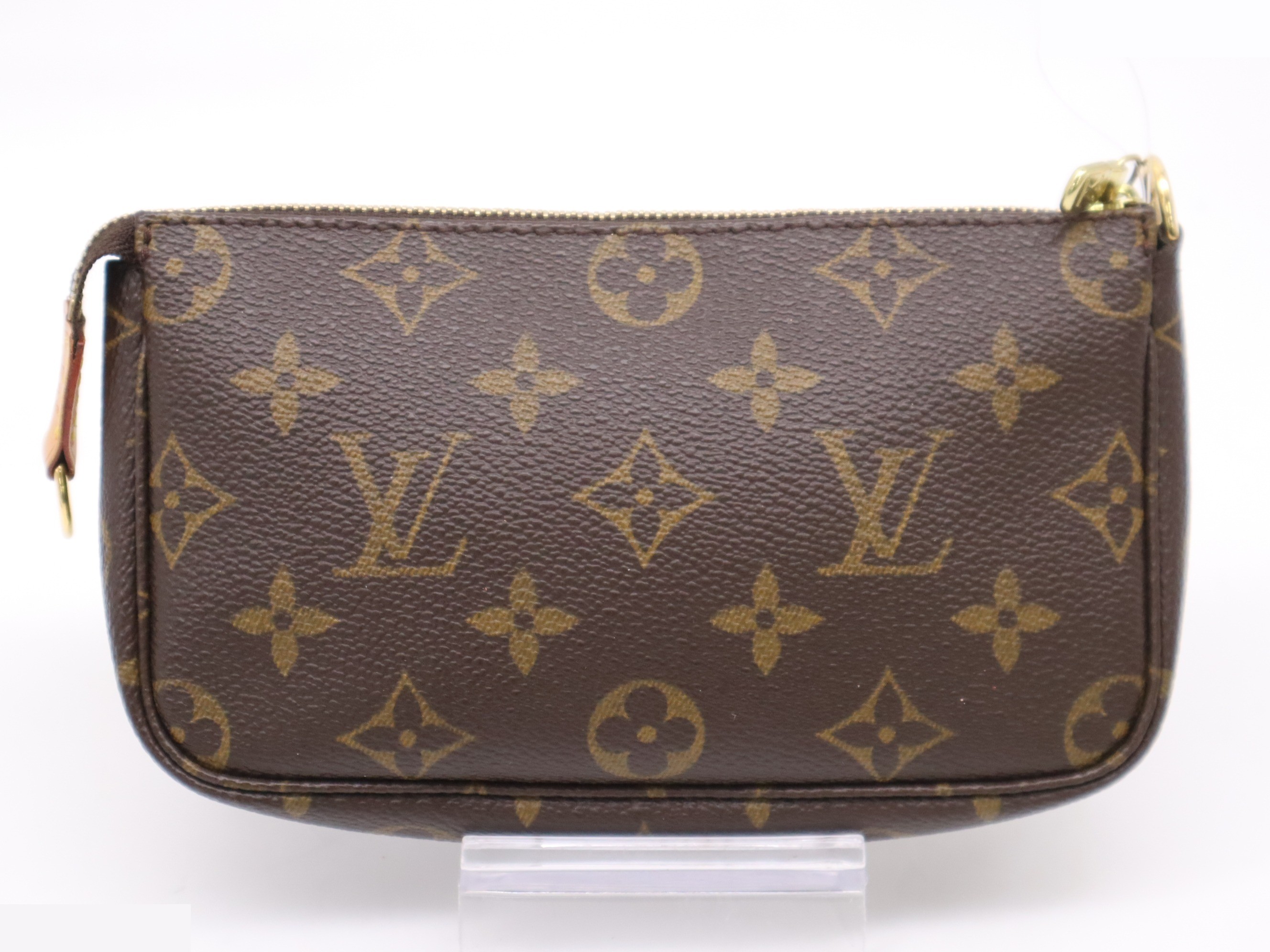 Monogram accessory pouch — view 2