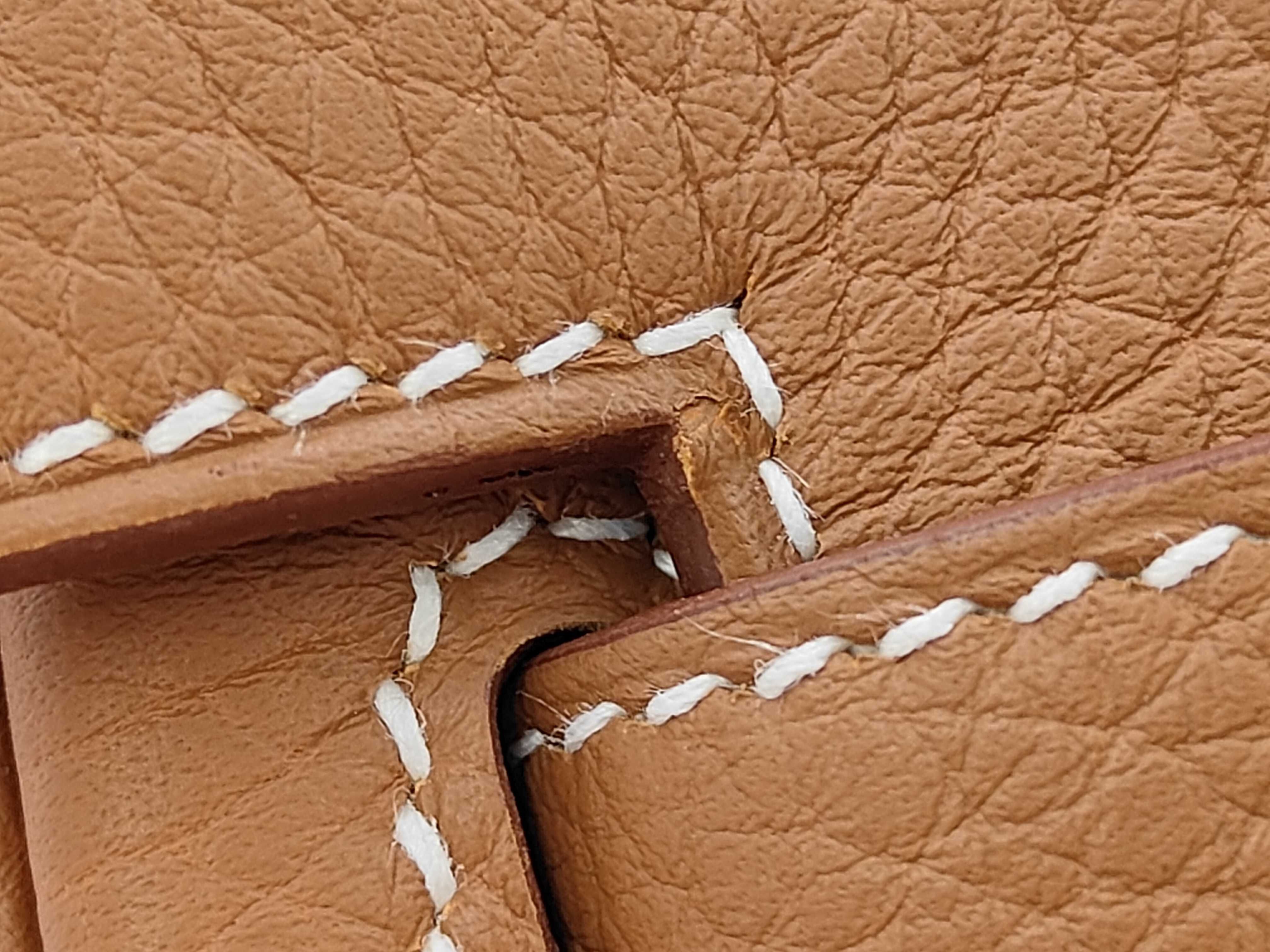 Kelly 25 Togo Leather Gold Hardware Inside Stitching G Stamp Handbag — view 5