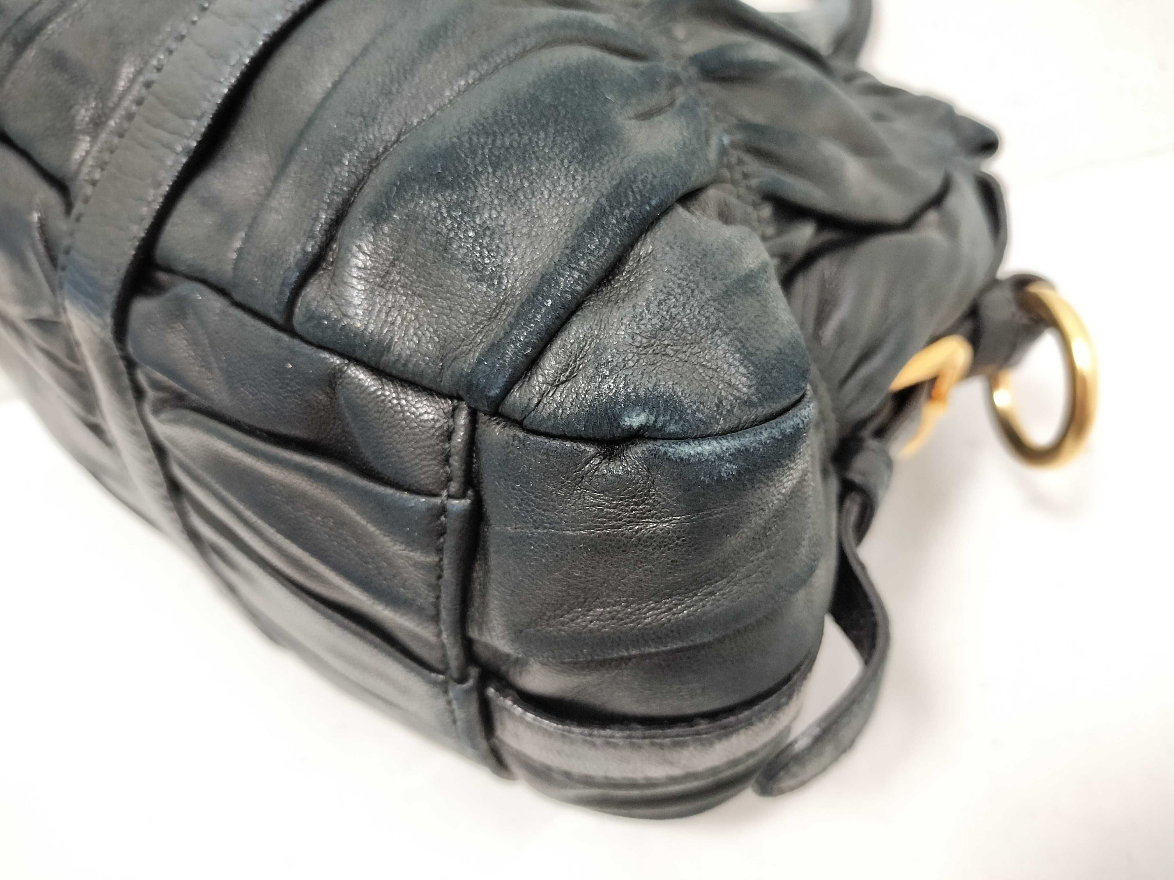 leather handbag bag shoulder guarantee handbag — view 7