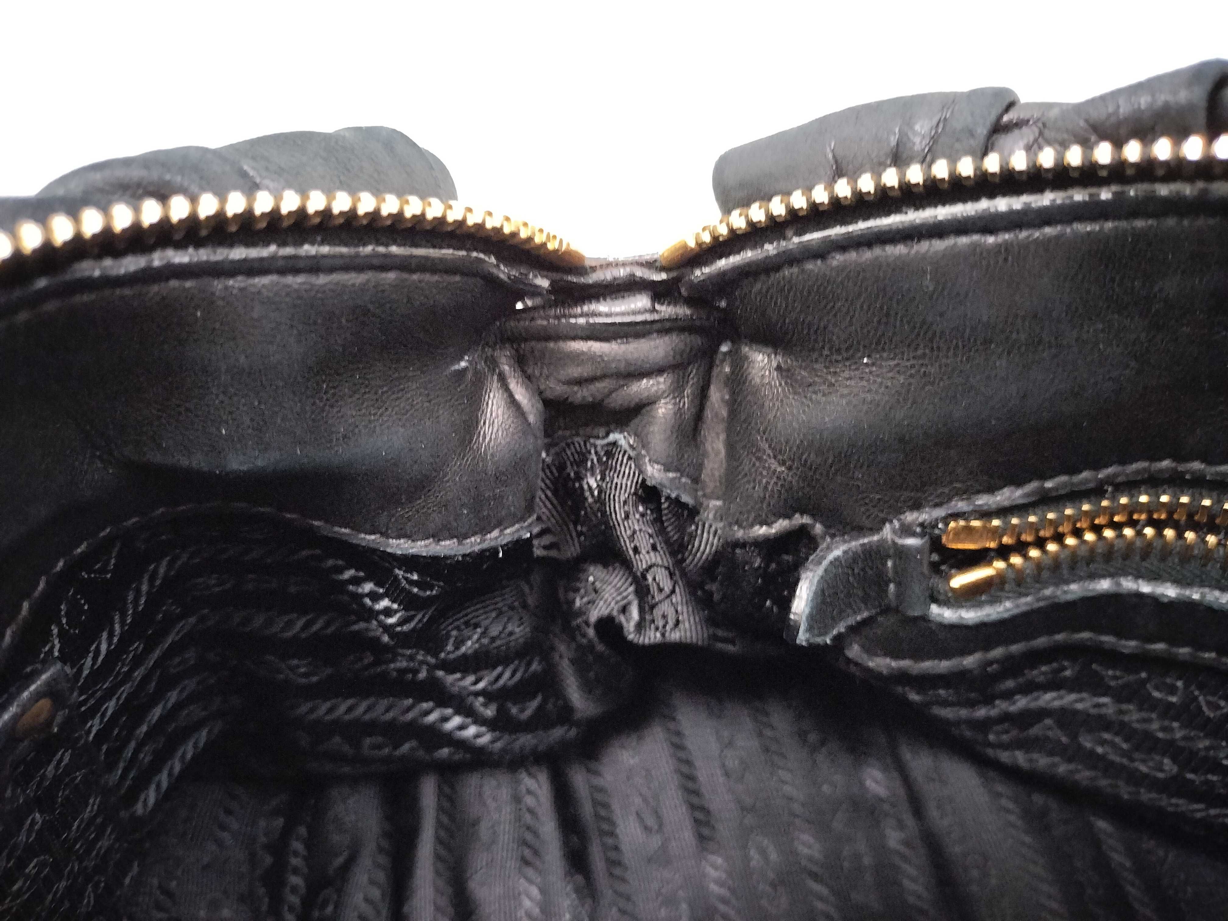leather handbag bag shoulder guarantee handbag — view 9