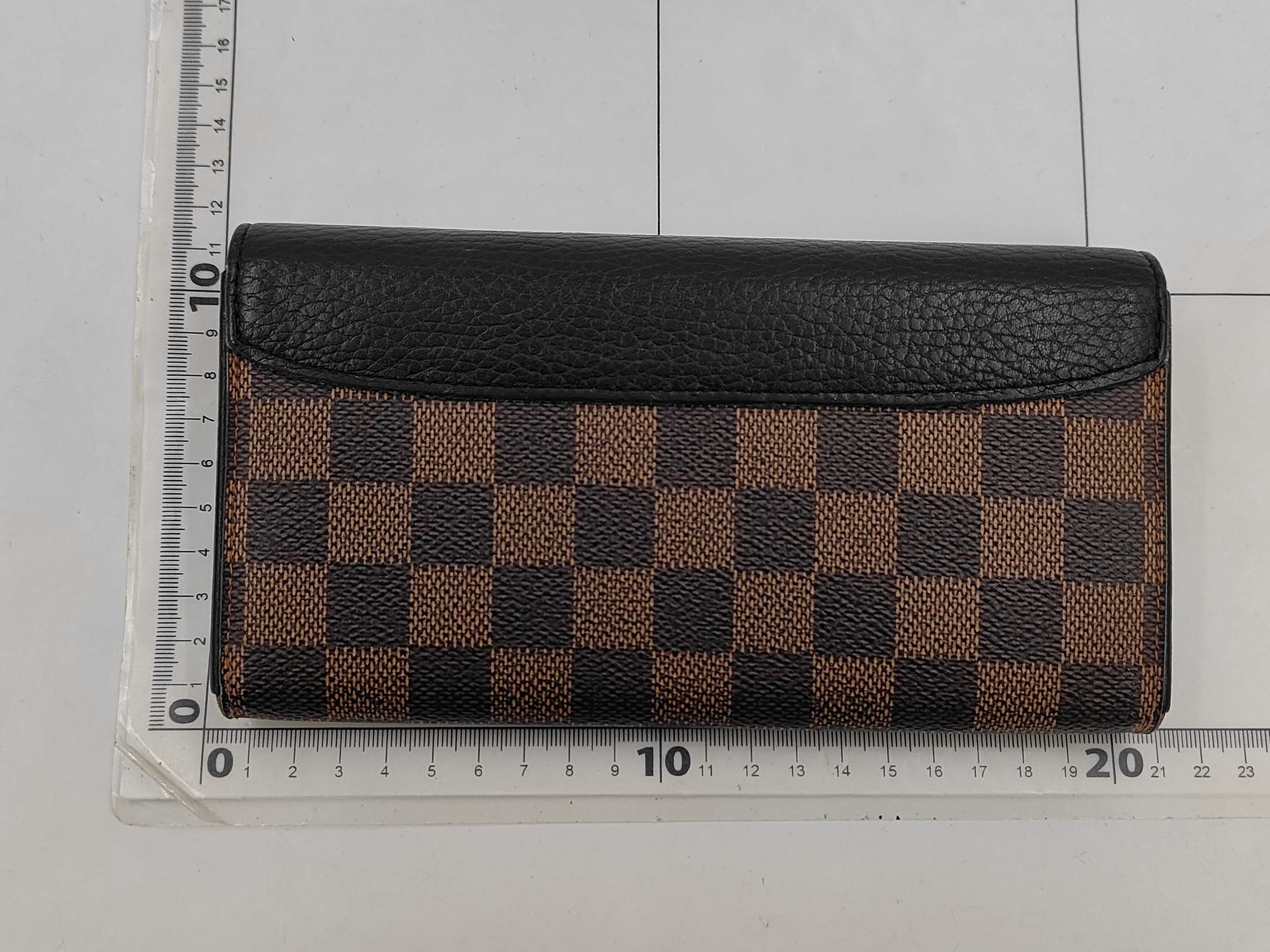 Damier Louis Vuitton Damier Portefeuille Normandie Noir SP4185 Wallet — view 2