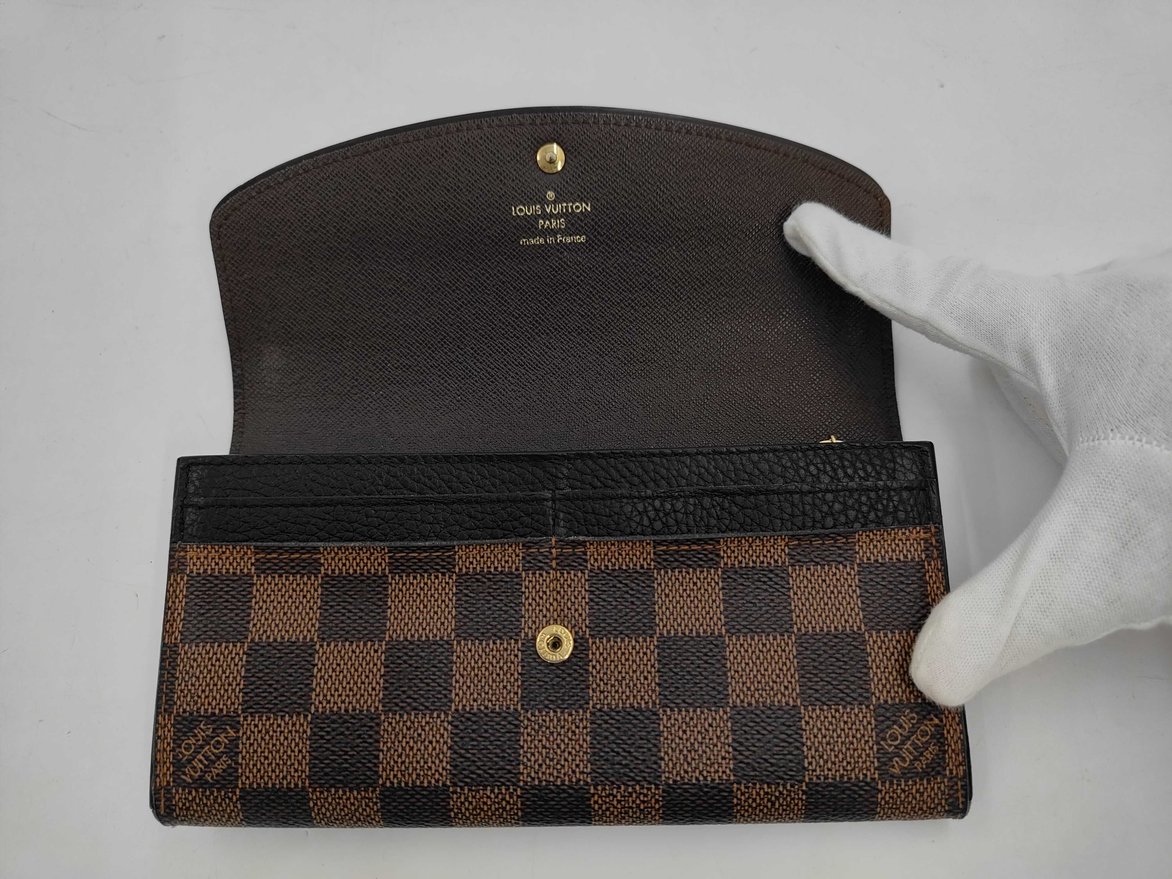Damier Louis Vuitton Damier Portefeuille Normandie Noir SP4185 Wallet — view 4