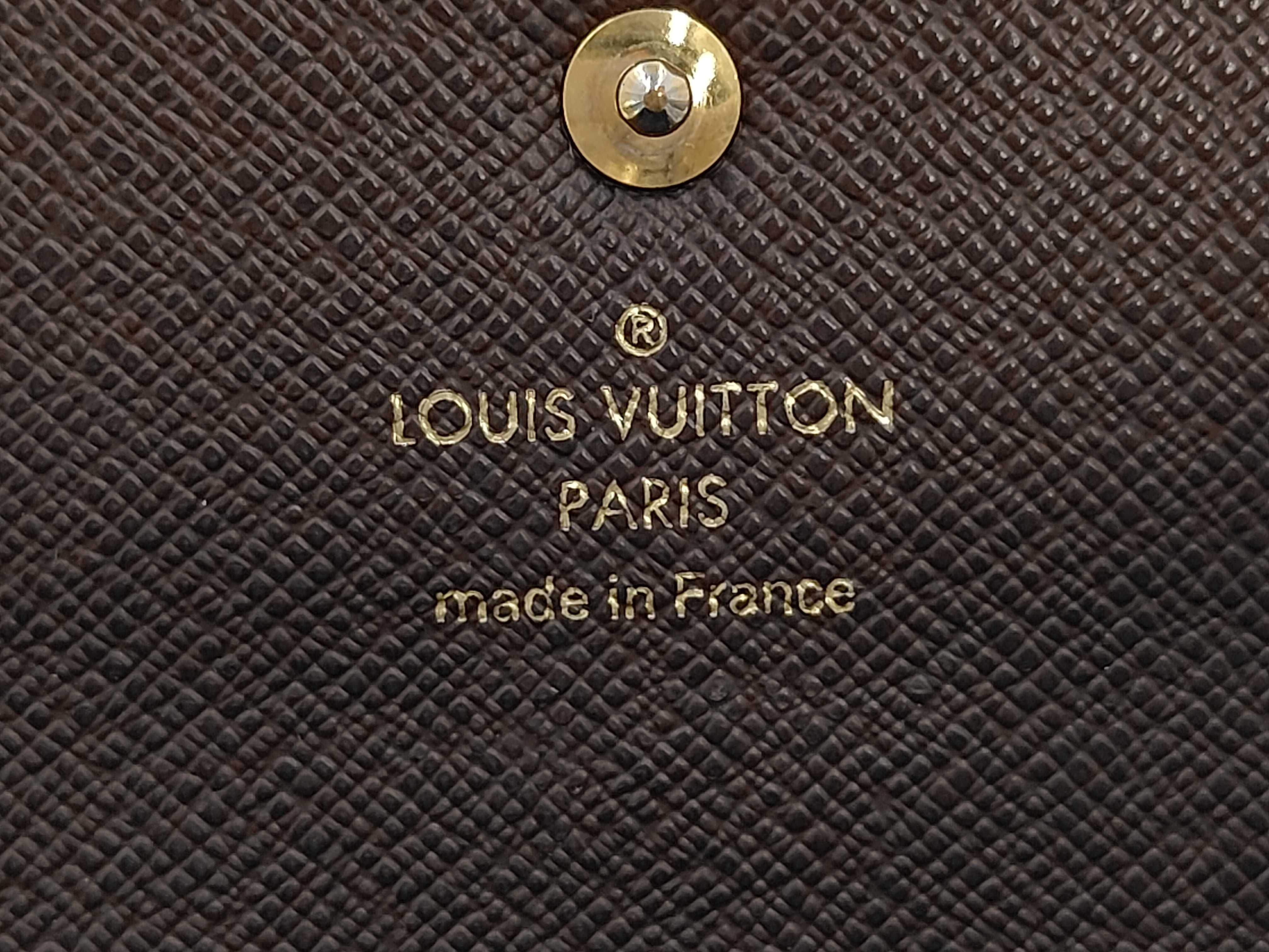Damier Louis Vuitton Damier Portefeuille Normandie Noir SP4185 Wallet — view 5