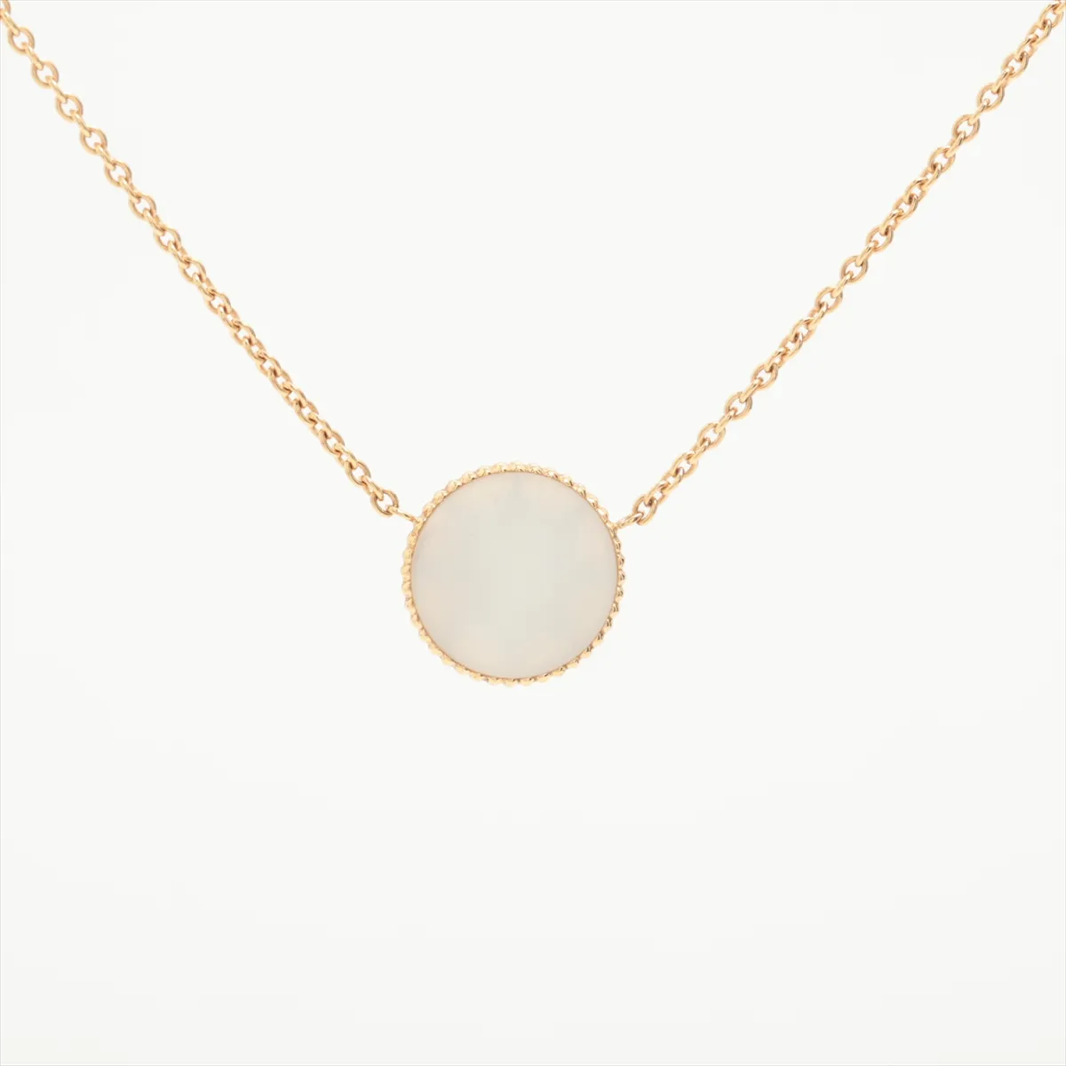 Rose des Vents 1P Shell Diamond Necklace 750 (Yellow Gold) 4.5g 410115 Shell — view 2