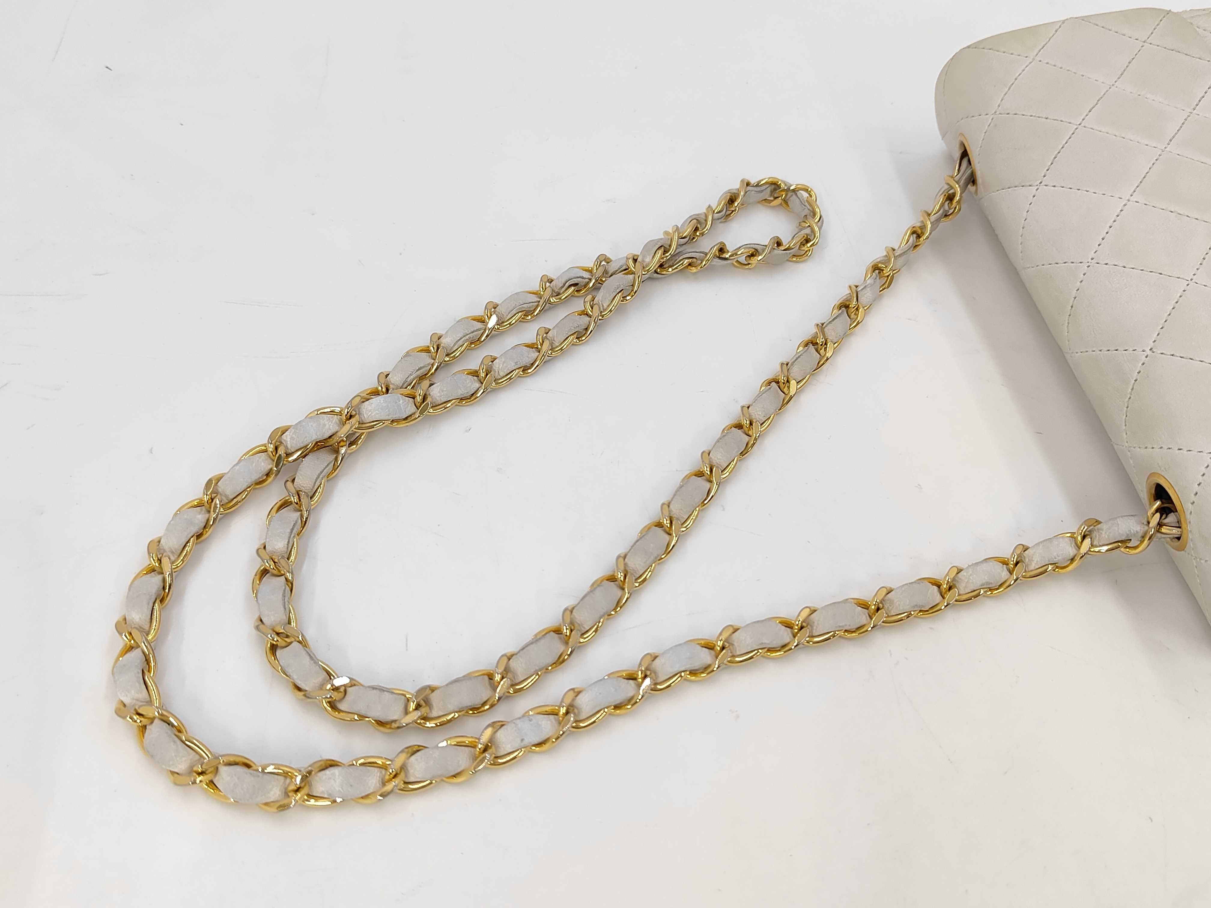 Trasse Chain Shoulder Bag, Lambskin Shoulder Bag — view 5
