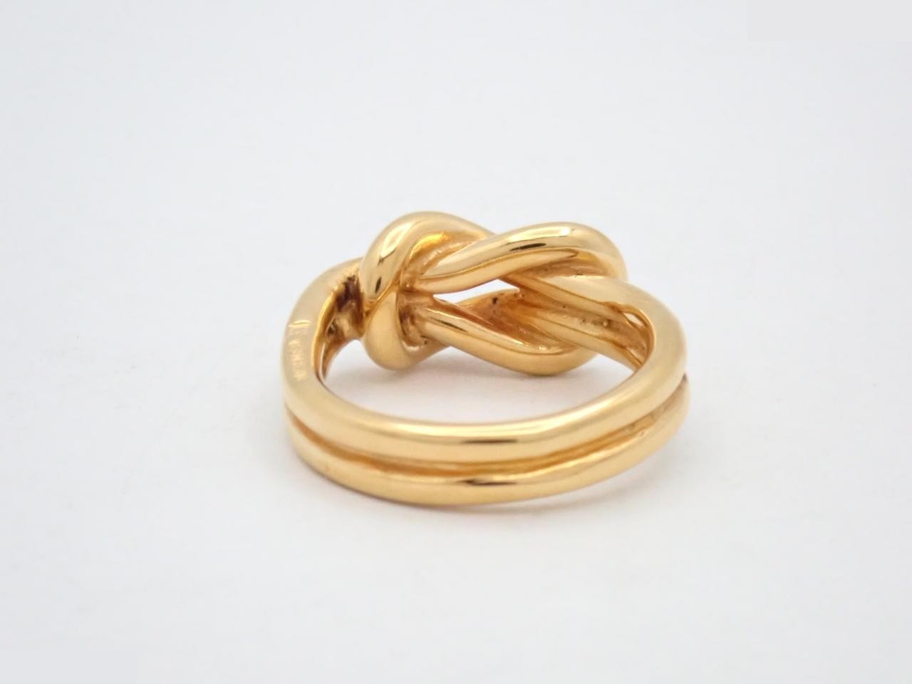 Atame Scarf Ring - Gold — view 2