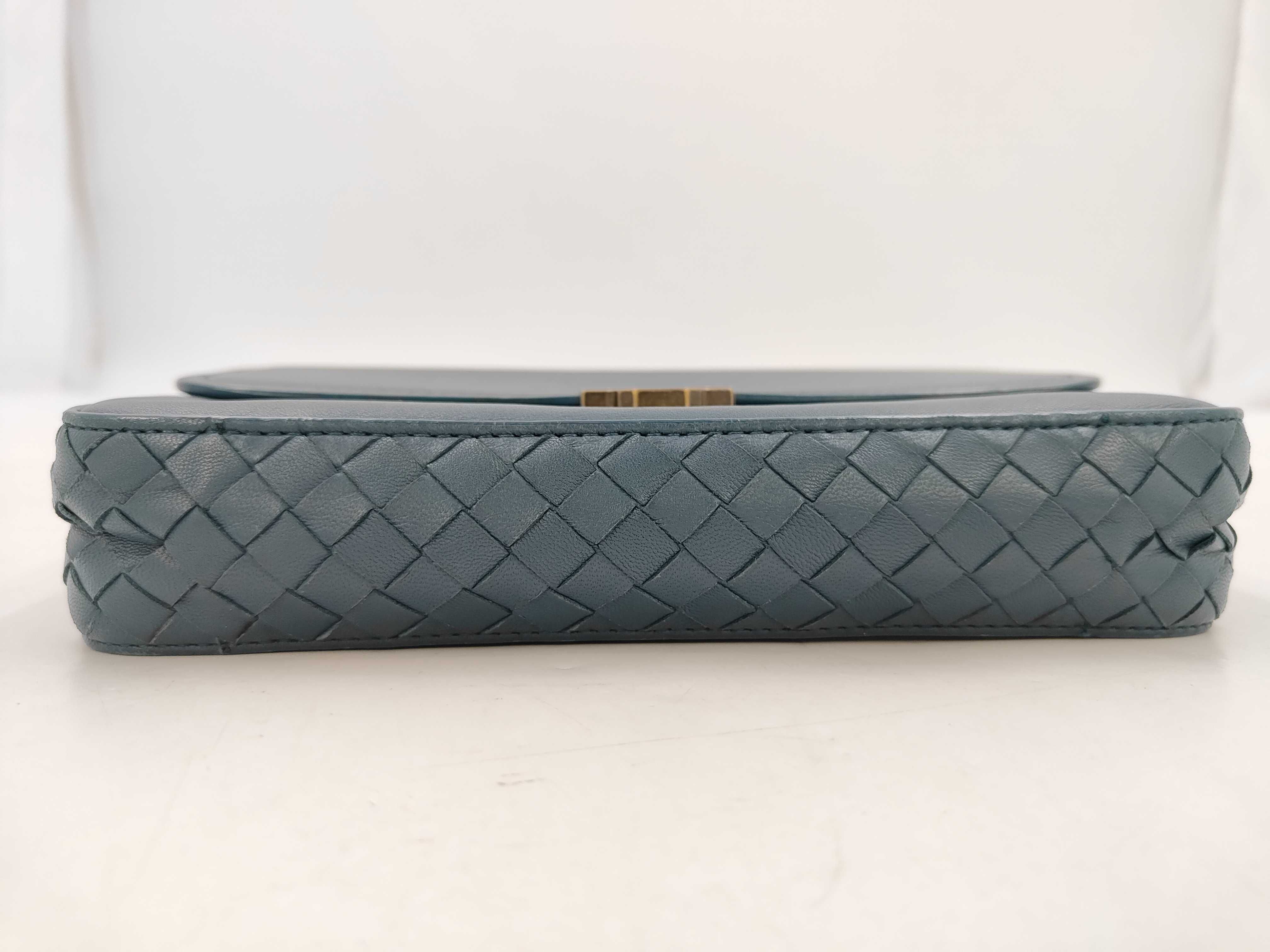 Intrecciato Chain Shoulder Bag — view 3