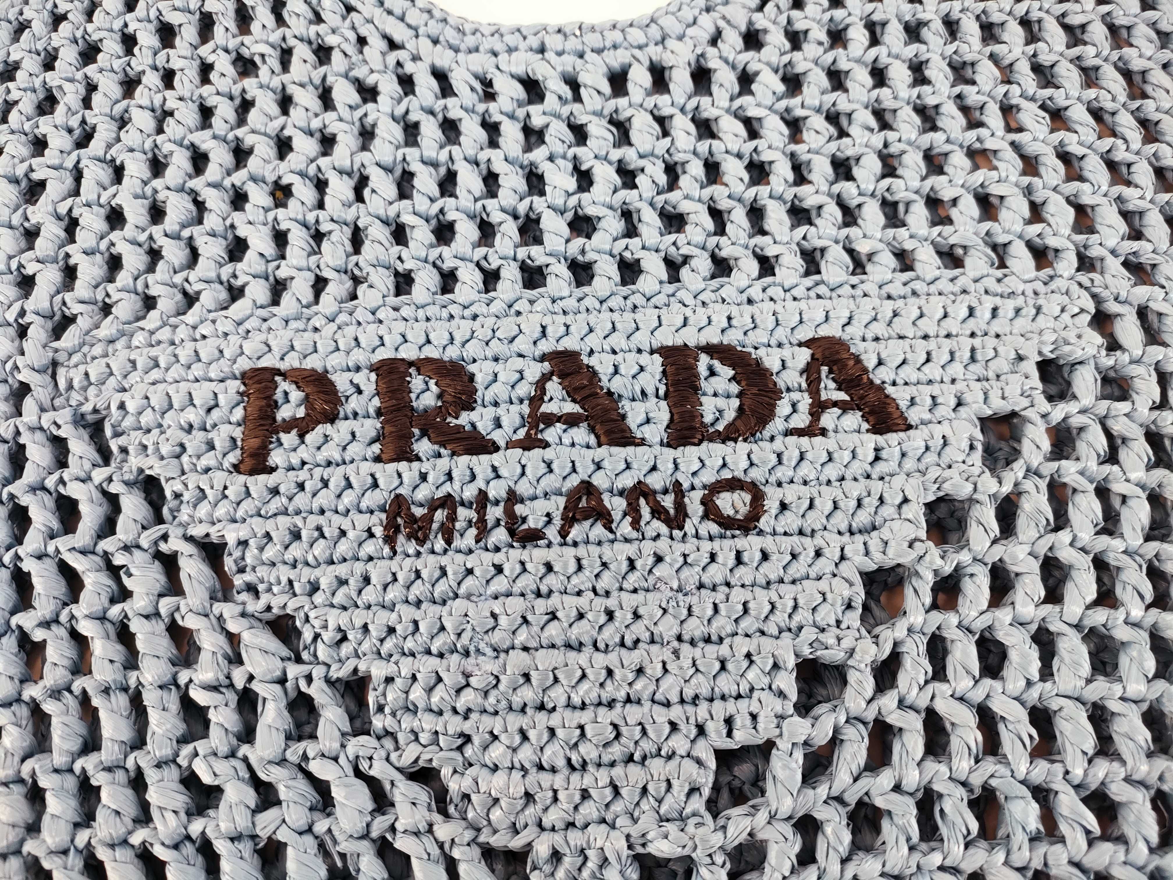 Raffia Crochet Tote Bag 1BG424 Tote Bag — view 11
