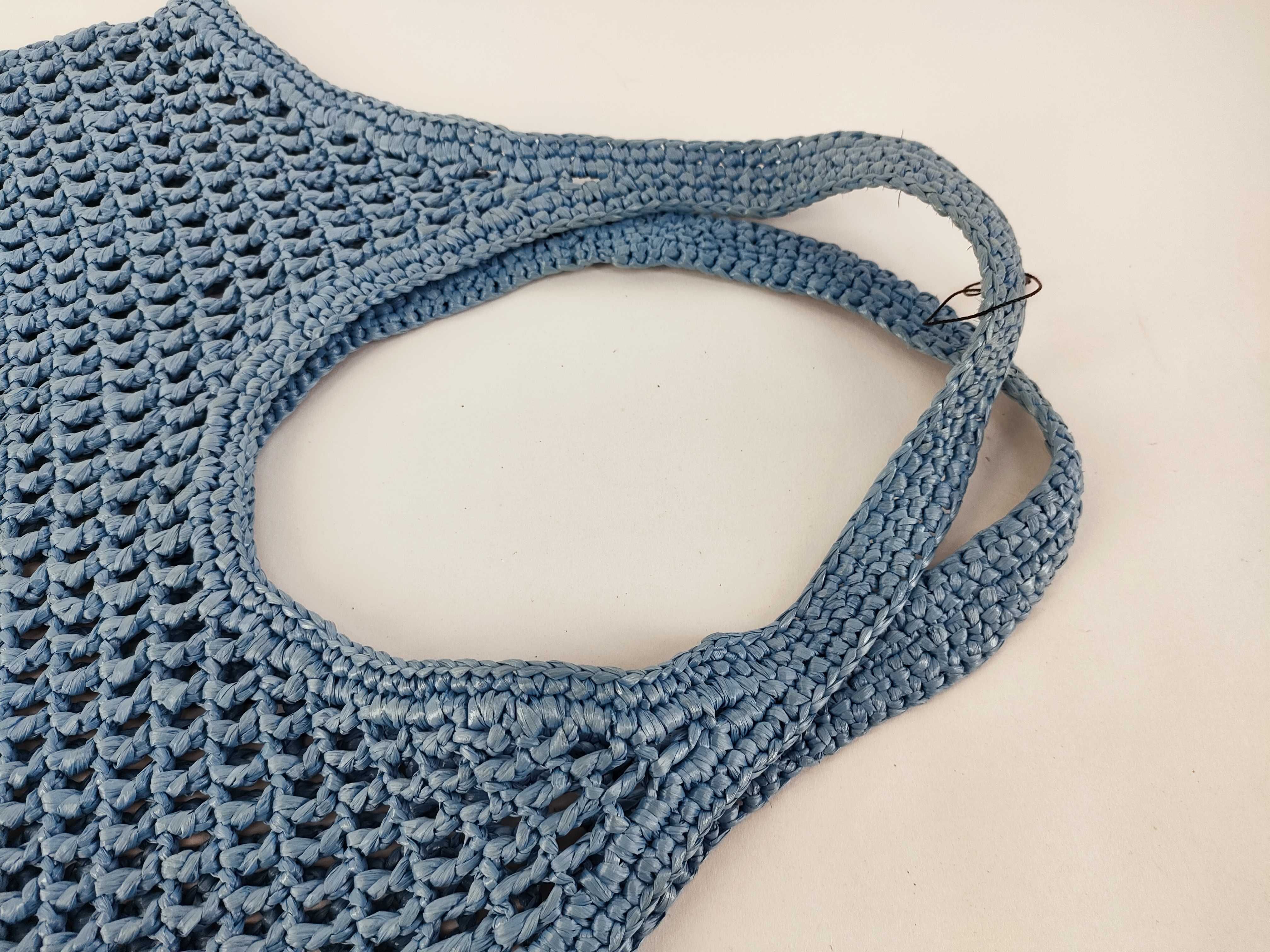 Raffia Crochet Tote Bag 1BG424 Tote Bag — view 3