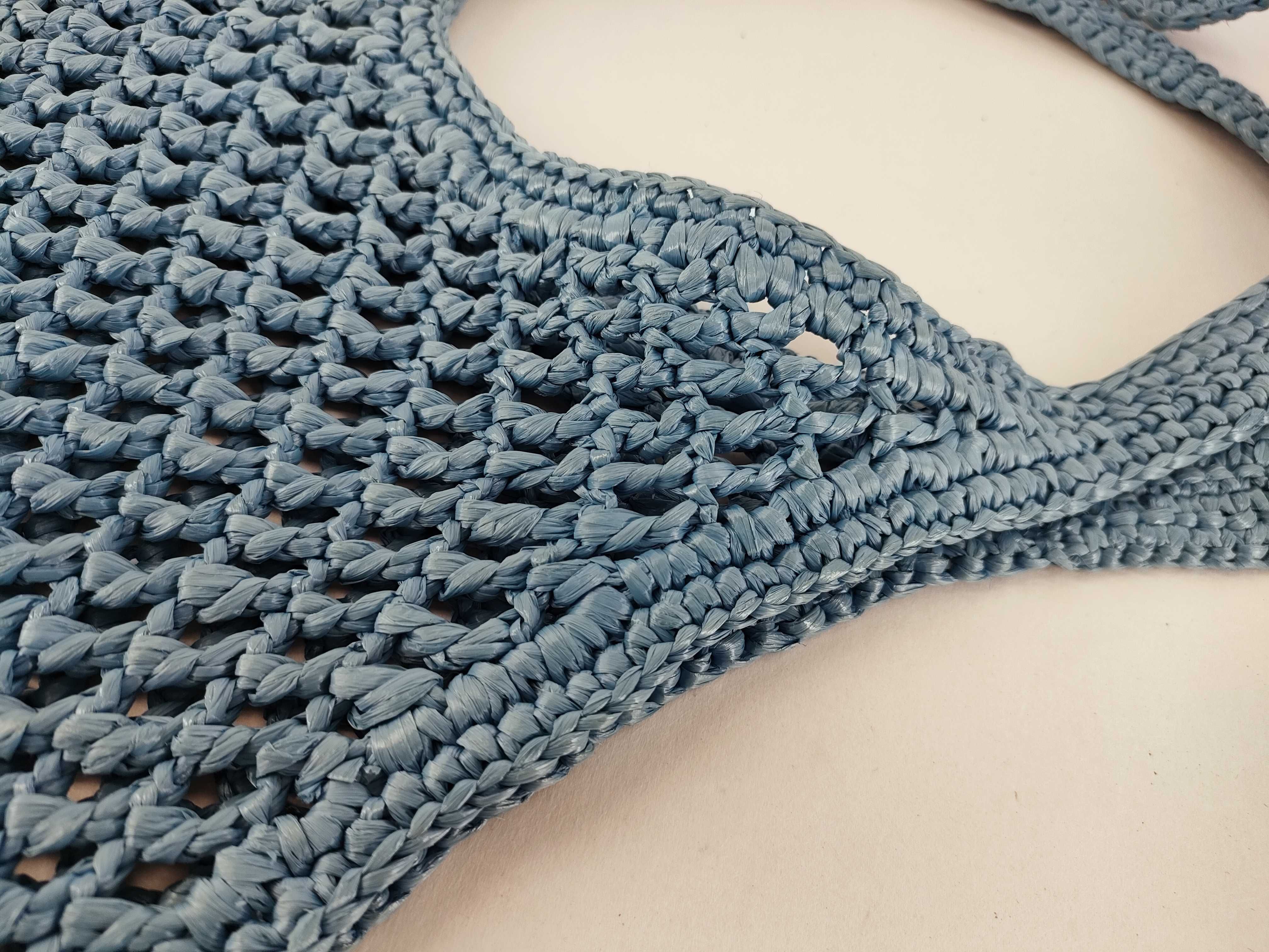 Raffia Crochet Tote Bag 1BG424 Tote Bag — view 5
