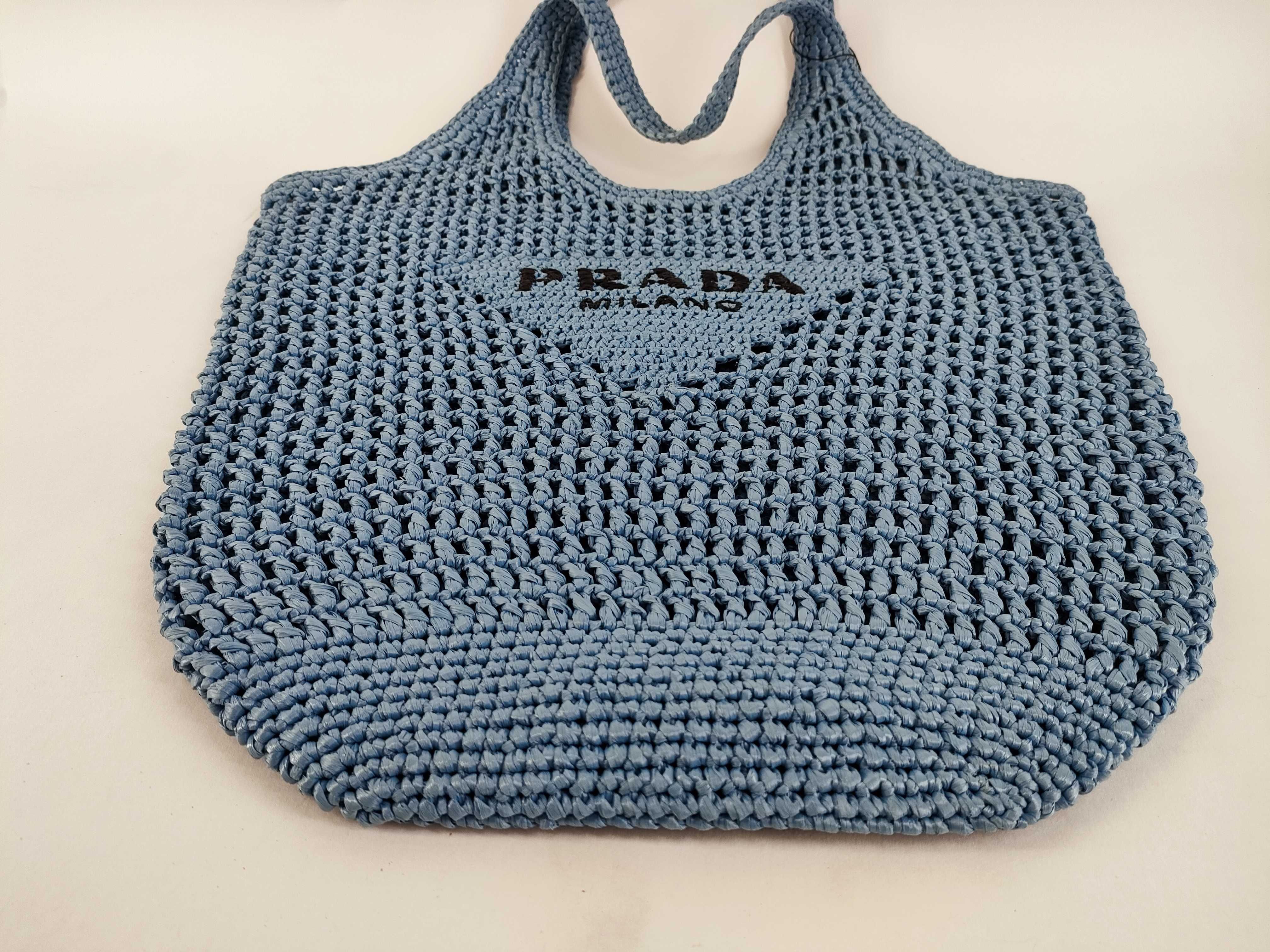 Raffia Crochet Tote Bag 1BG424 Tote Bag — view 7
