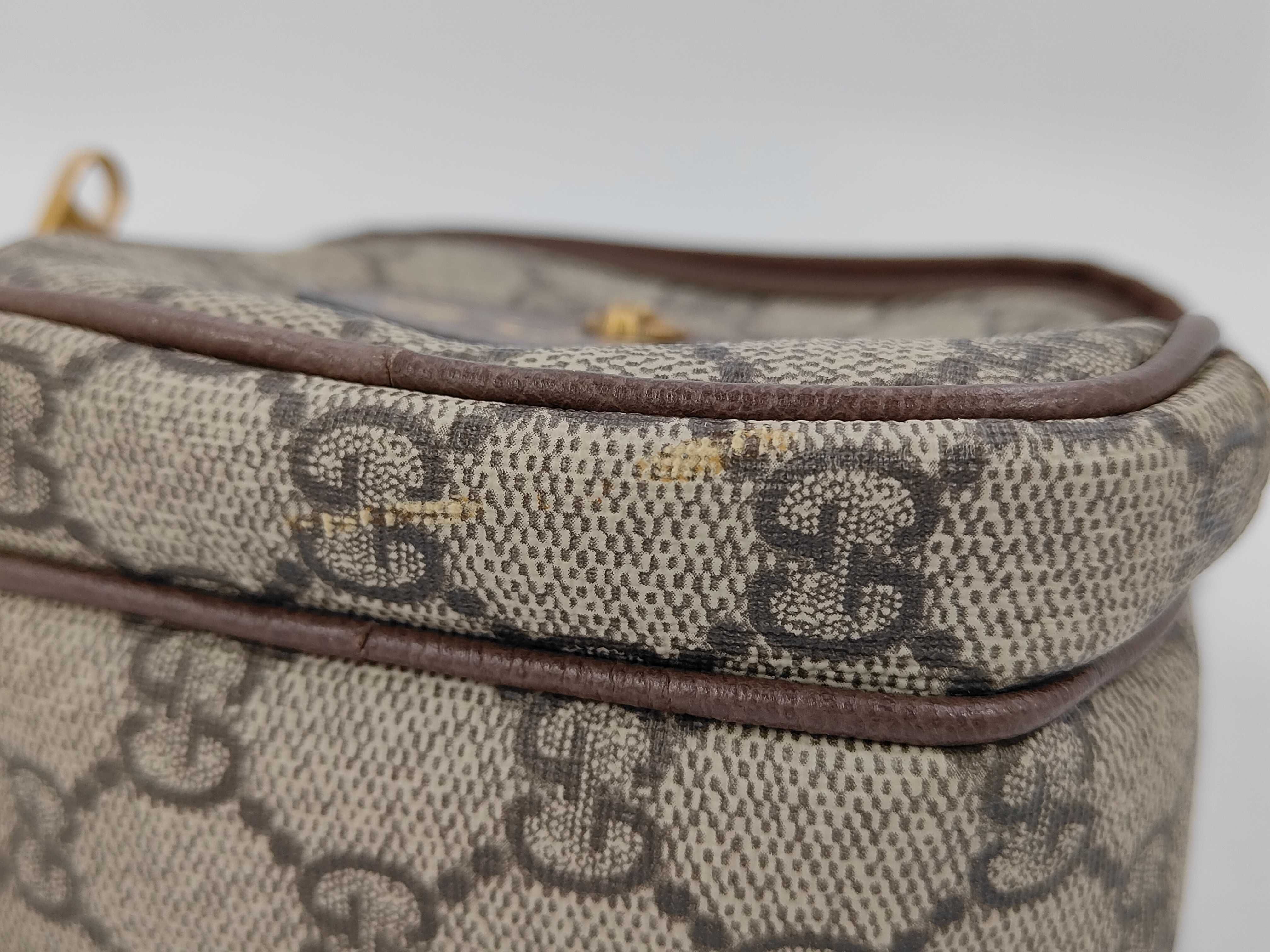 GG Supreme Tiger Head Shoulder Bag — view 8