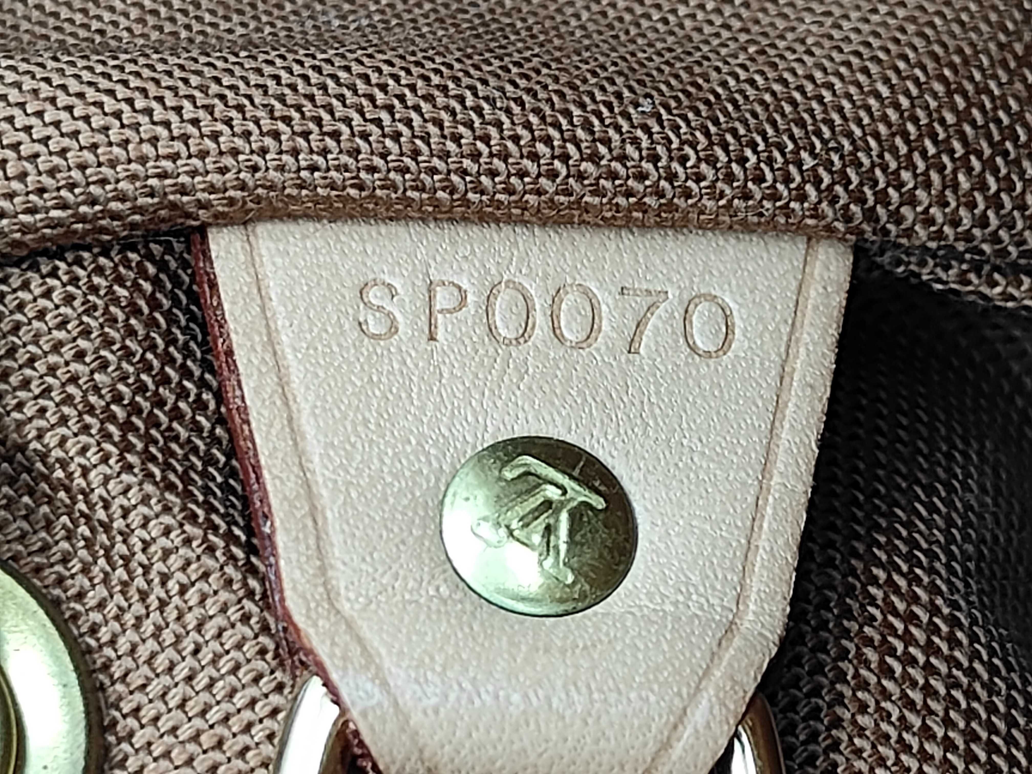 Monogram Montsouris GM M51135 SP0070 Brown Bag — view 12