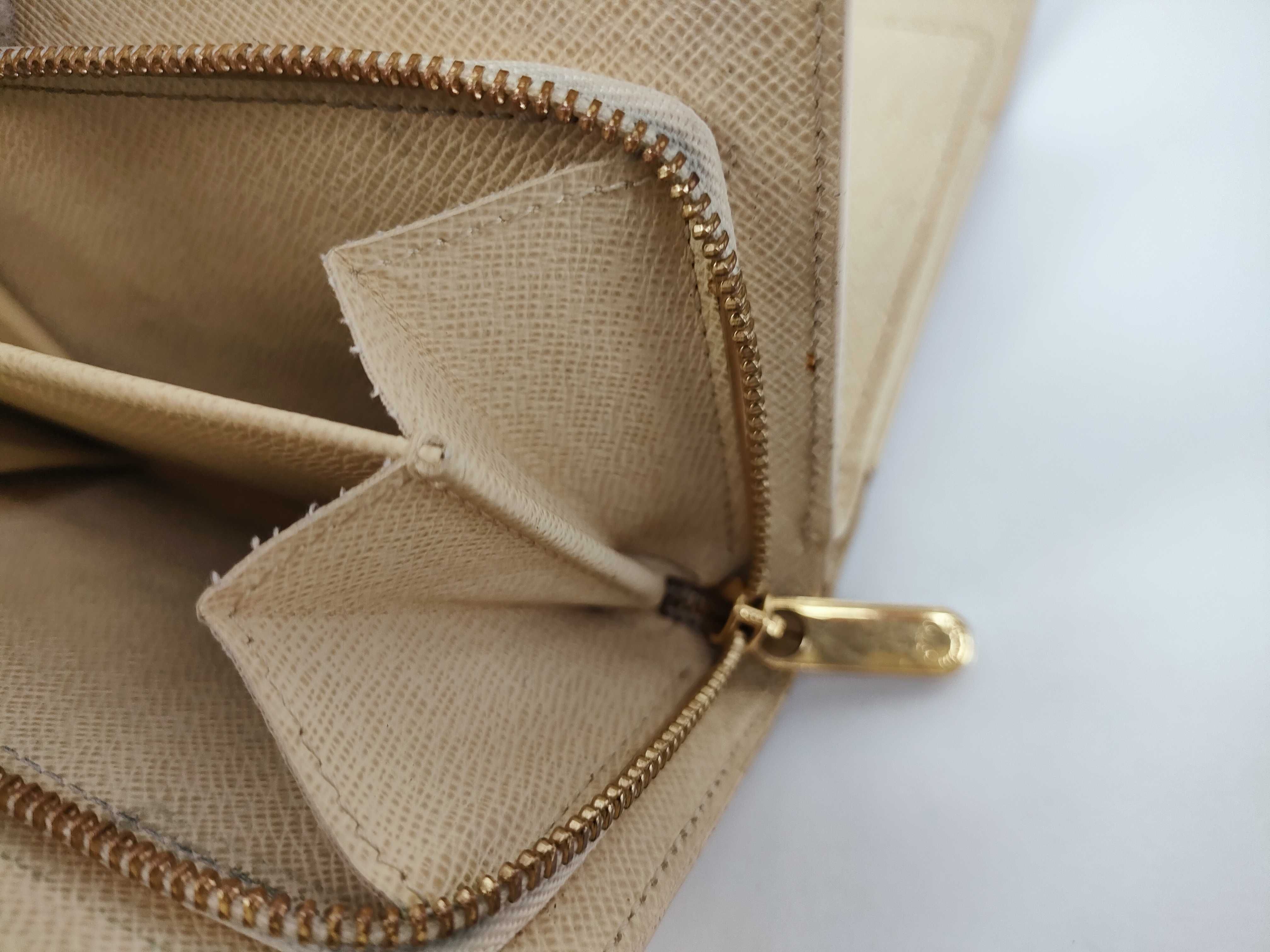 Damier Azur Louis Vuitton Fold Wallet Portefeuille Joy Damier Azur Wallet — view 14