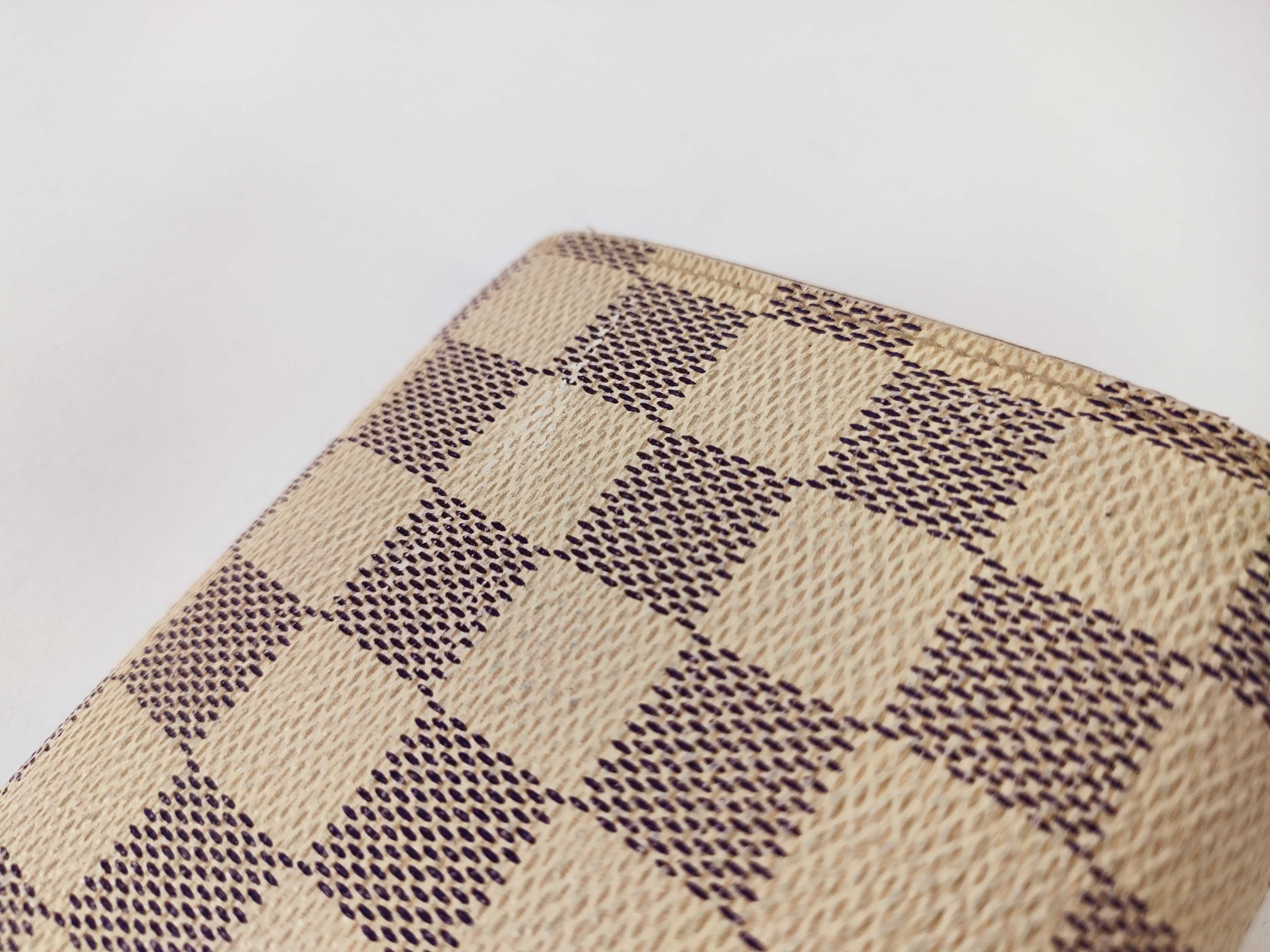 Damier Azur Louis Vuitton Fold Wallet Portefeuille Joy Damier Azur Wallet — view 15