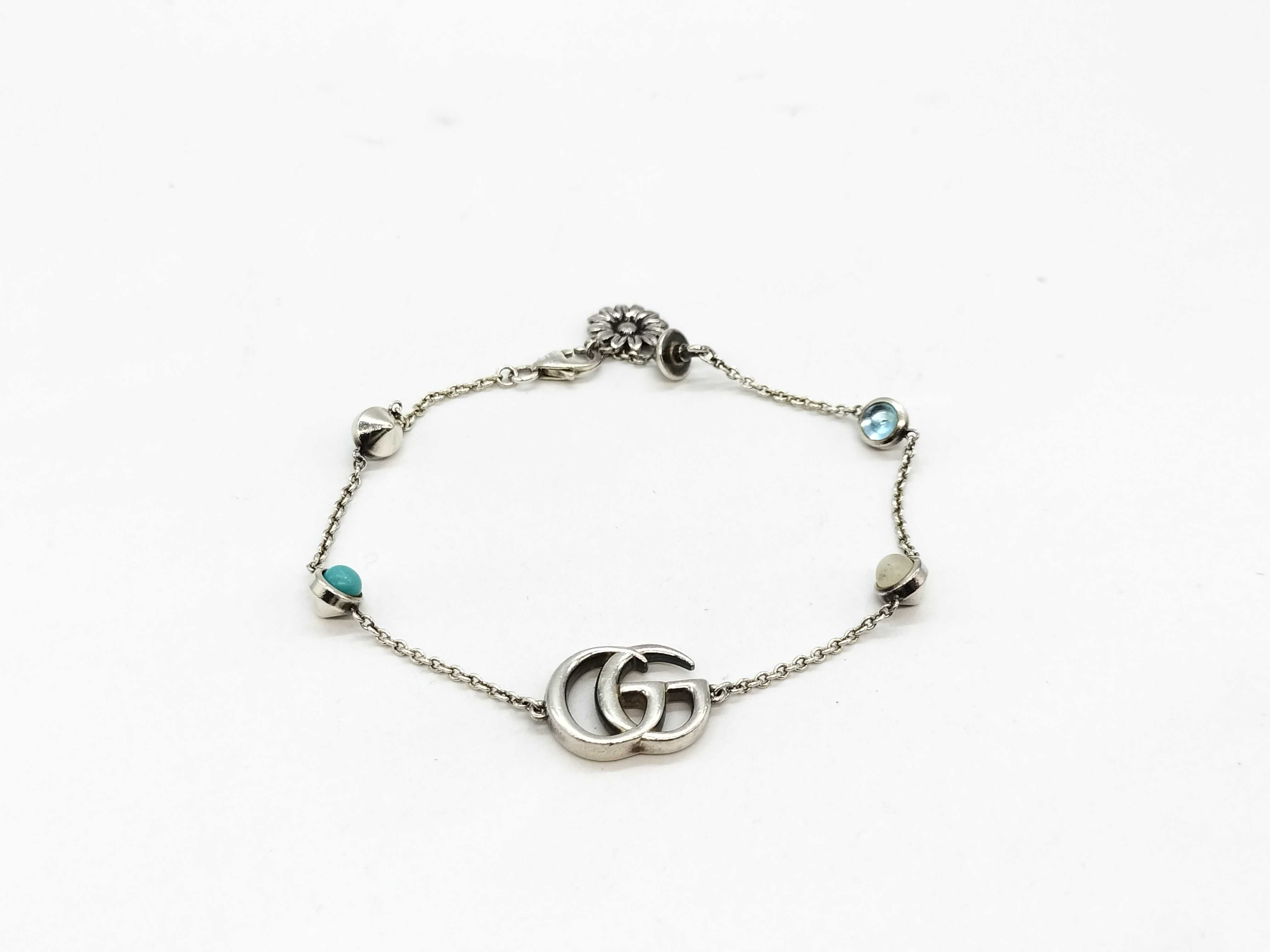 Double G Mother of Pearl Bracelet 925 Bracelet/Bangle