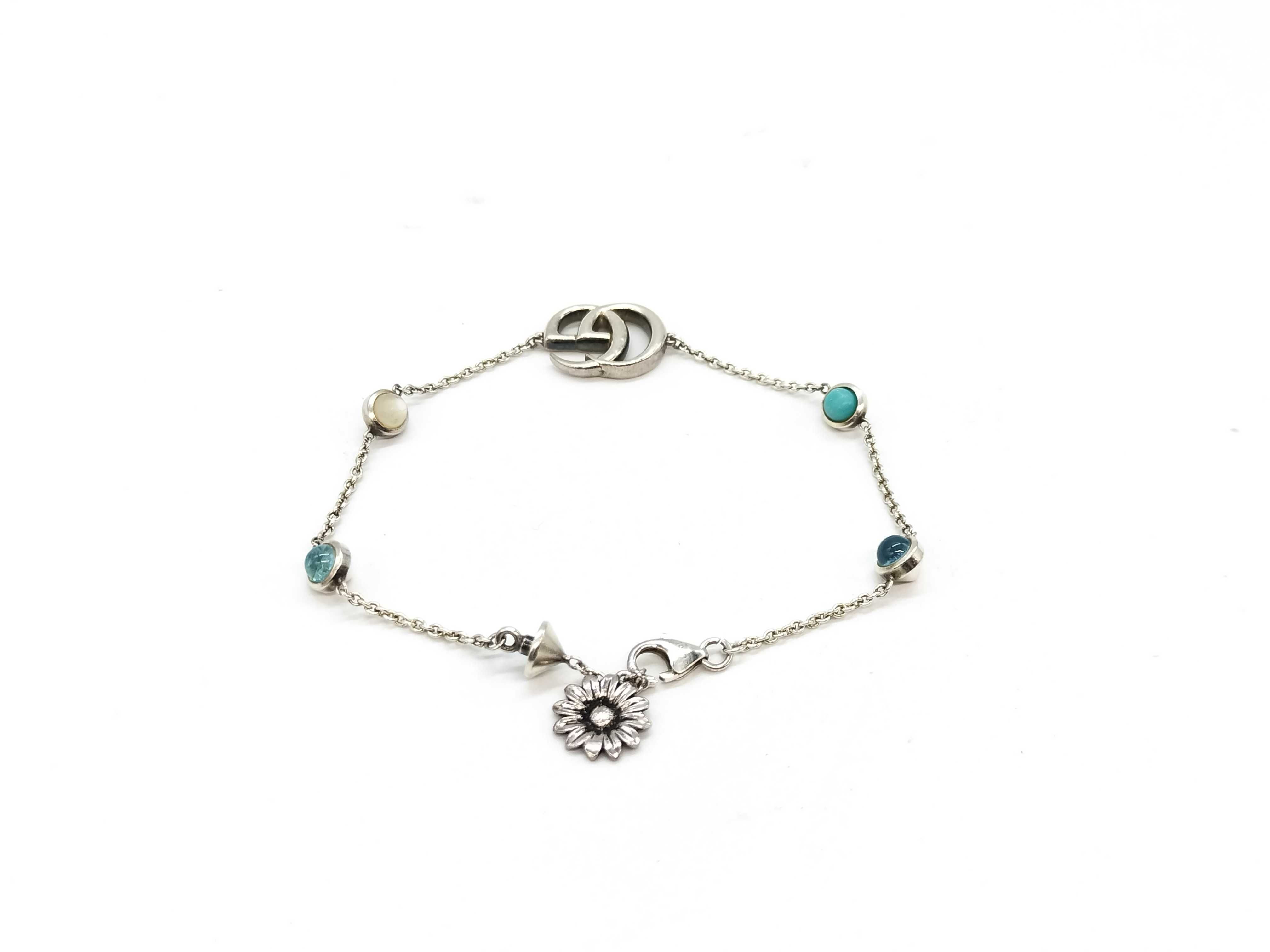 Double G Mother of Pearl Bracelet 925 Bracelet/Bangle — view 2