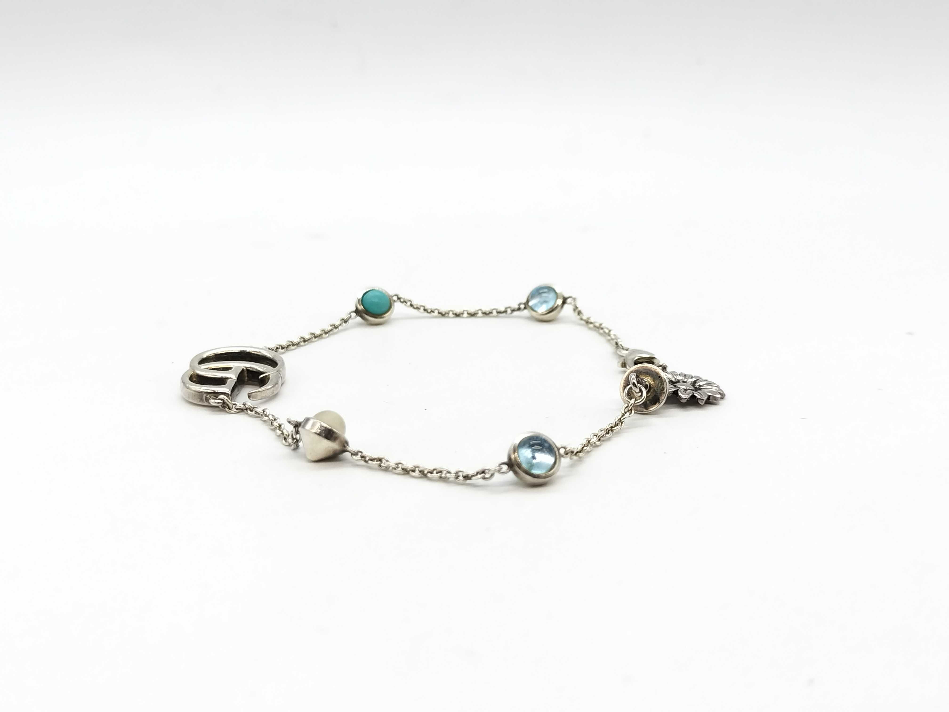 Double G Mother of Pearl Bracelet 925 Bracelet/Bangle — view 3