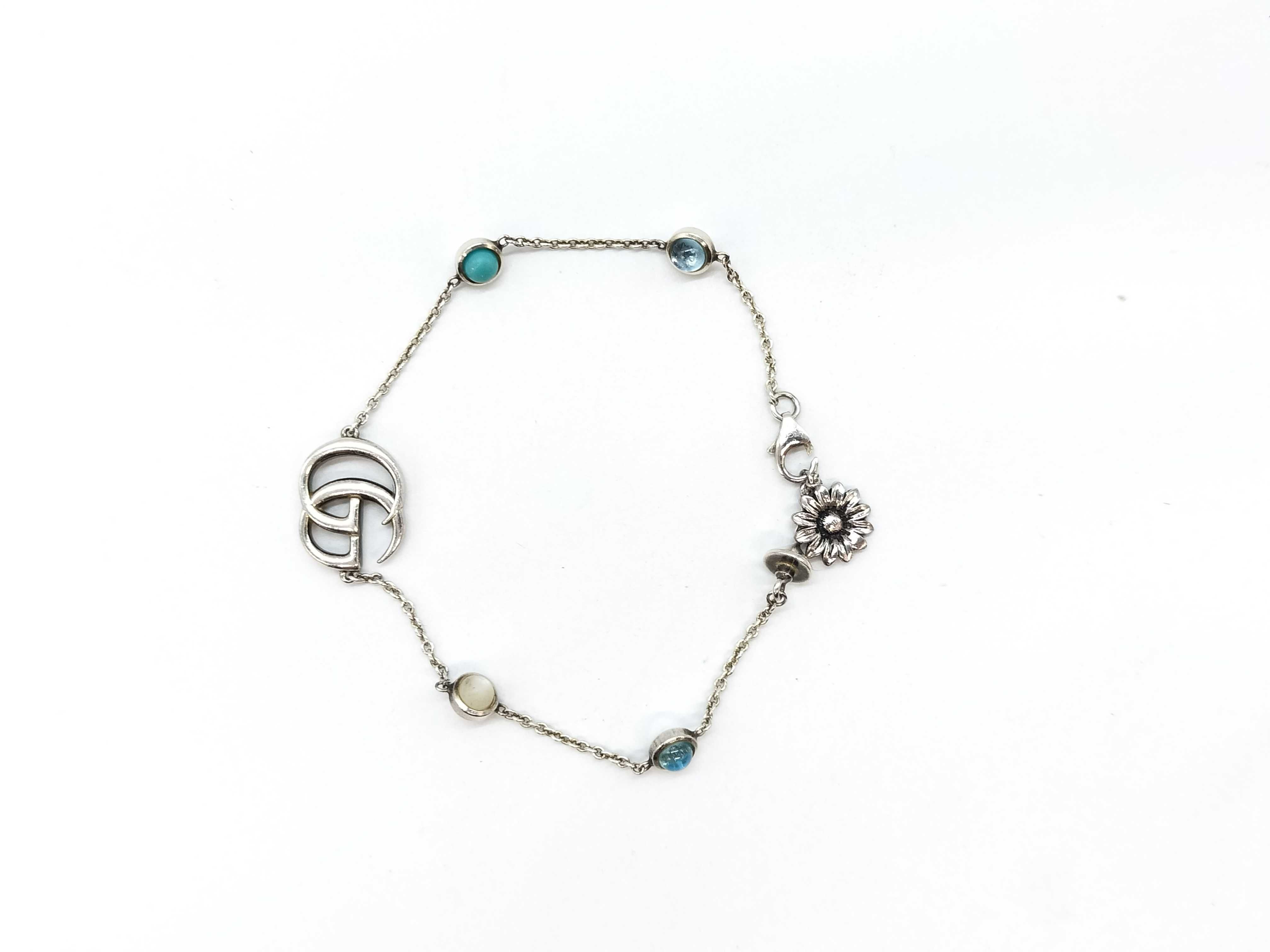 Double G Mother of Pearl Bracelet 925 Bracelet/Bangle — view 4
