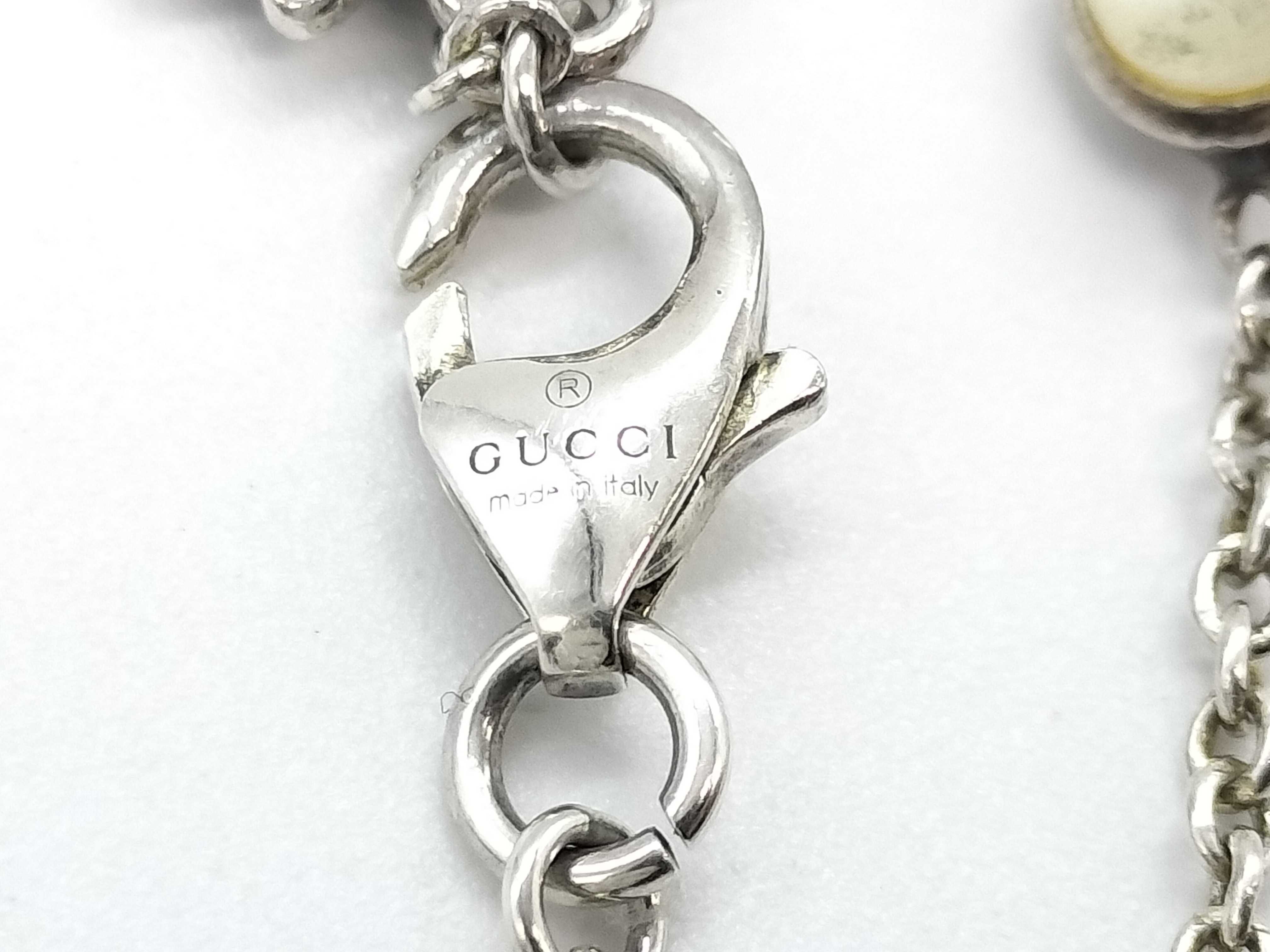 Double G Mother of Pearl Bracelet 925 Bracelet/Bangle — view 6