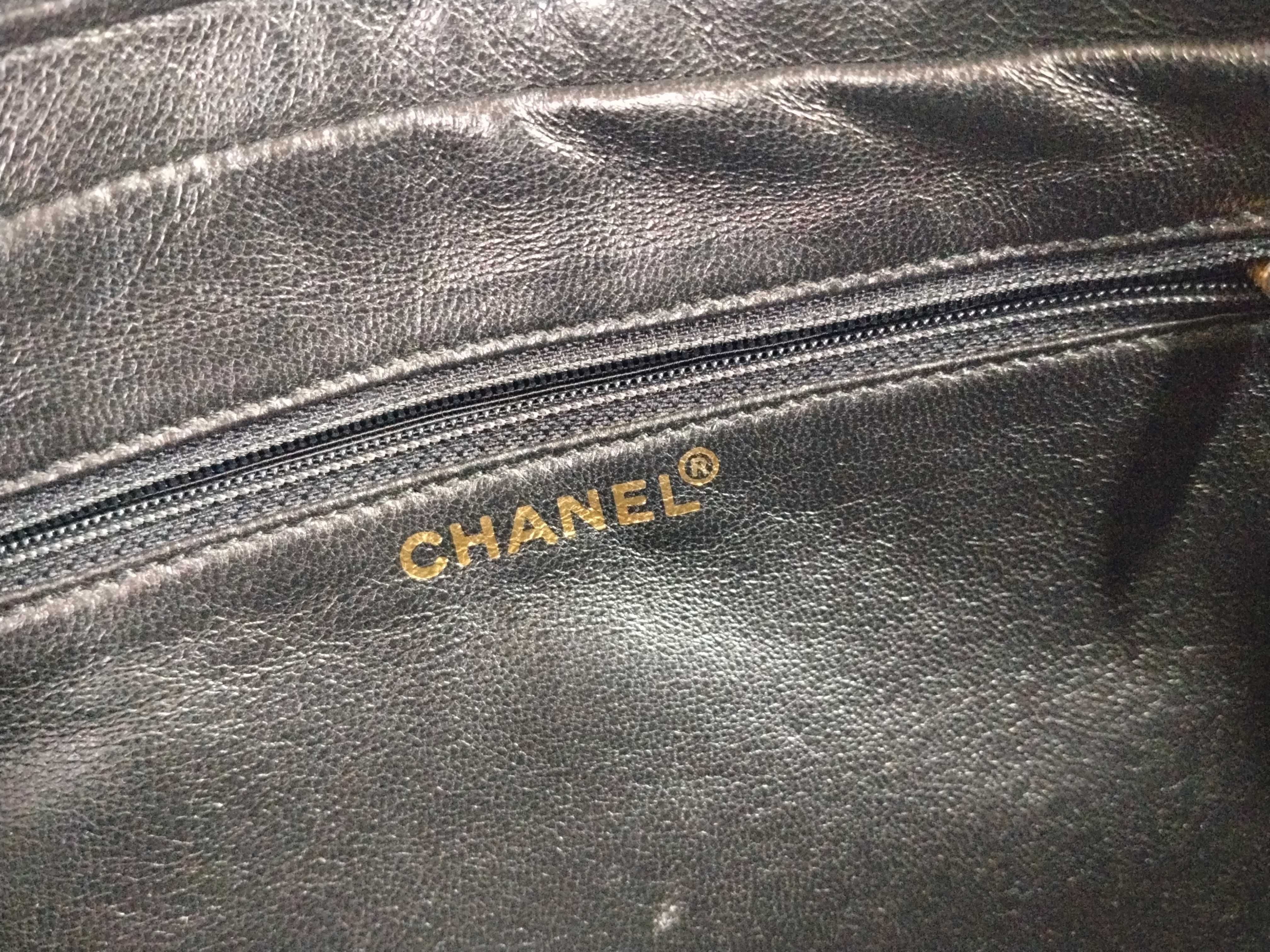 Chocolate Bar Lambskin Wild Stitch Shoulder Bag (Series 6) — view 12