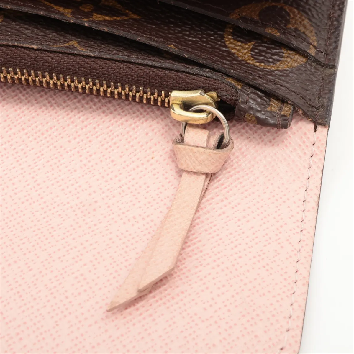 Monogram Portefeuille Josephine M41739 GI3127 Brown x Pink Long Wallet — view 11