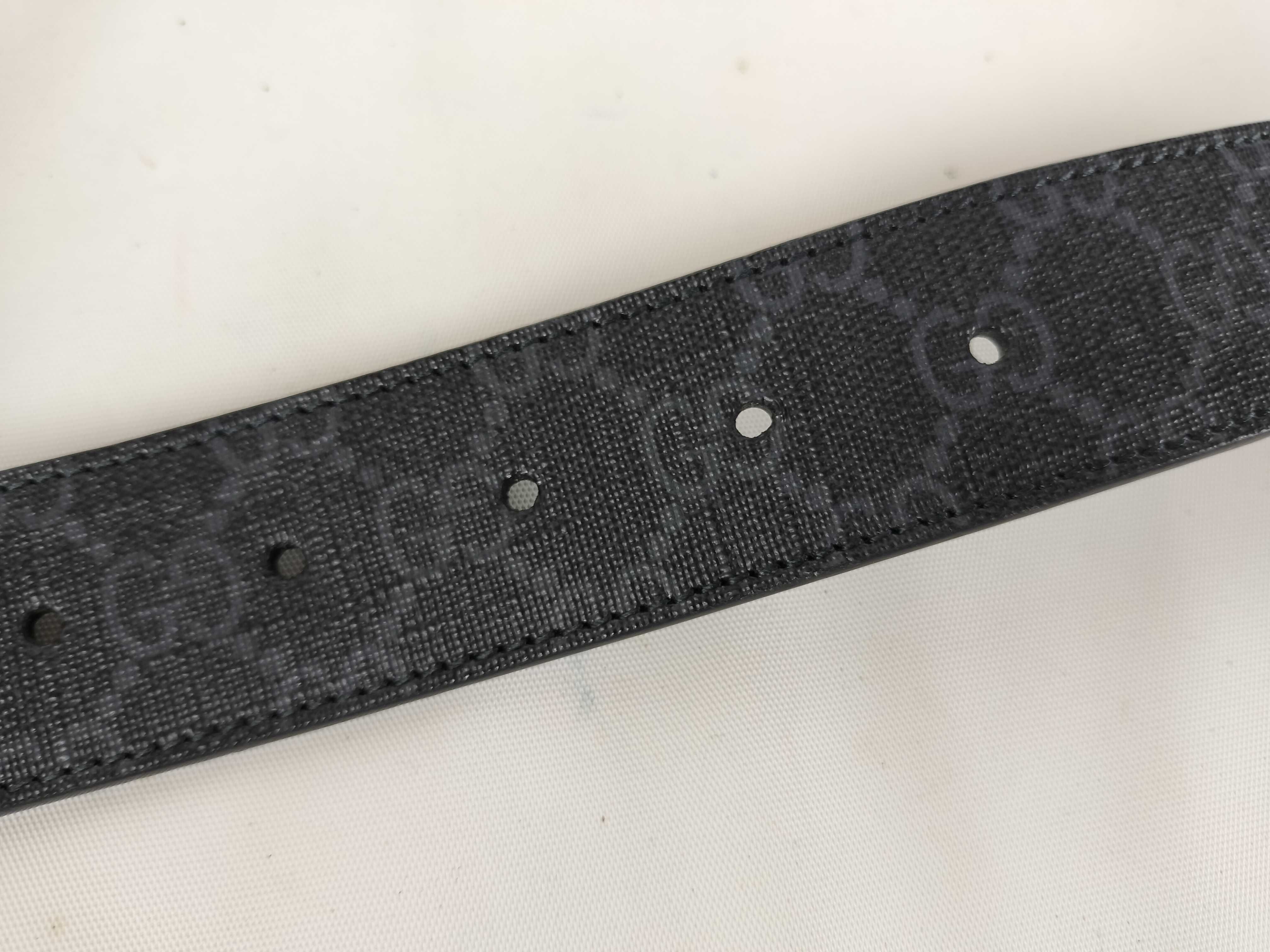 Black GG Silver Hardware Belt — view 5
