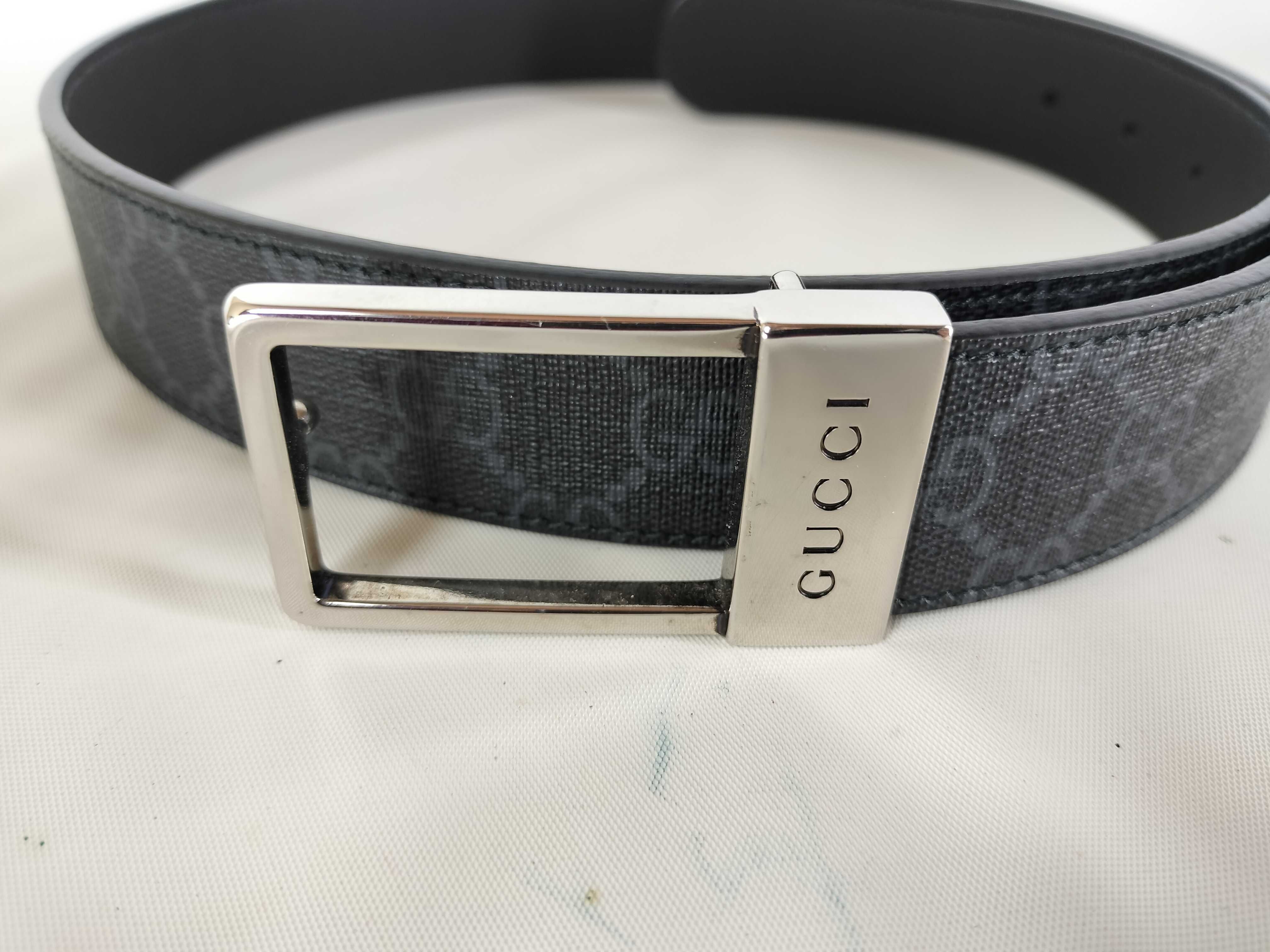Black GG Silver Hardware Belt — view 10
