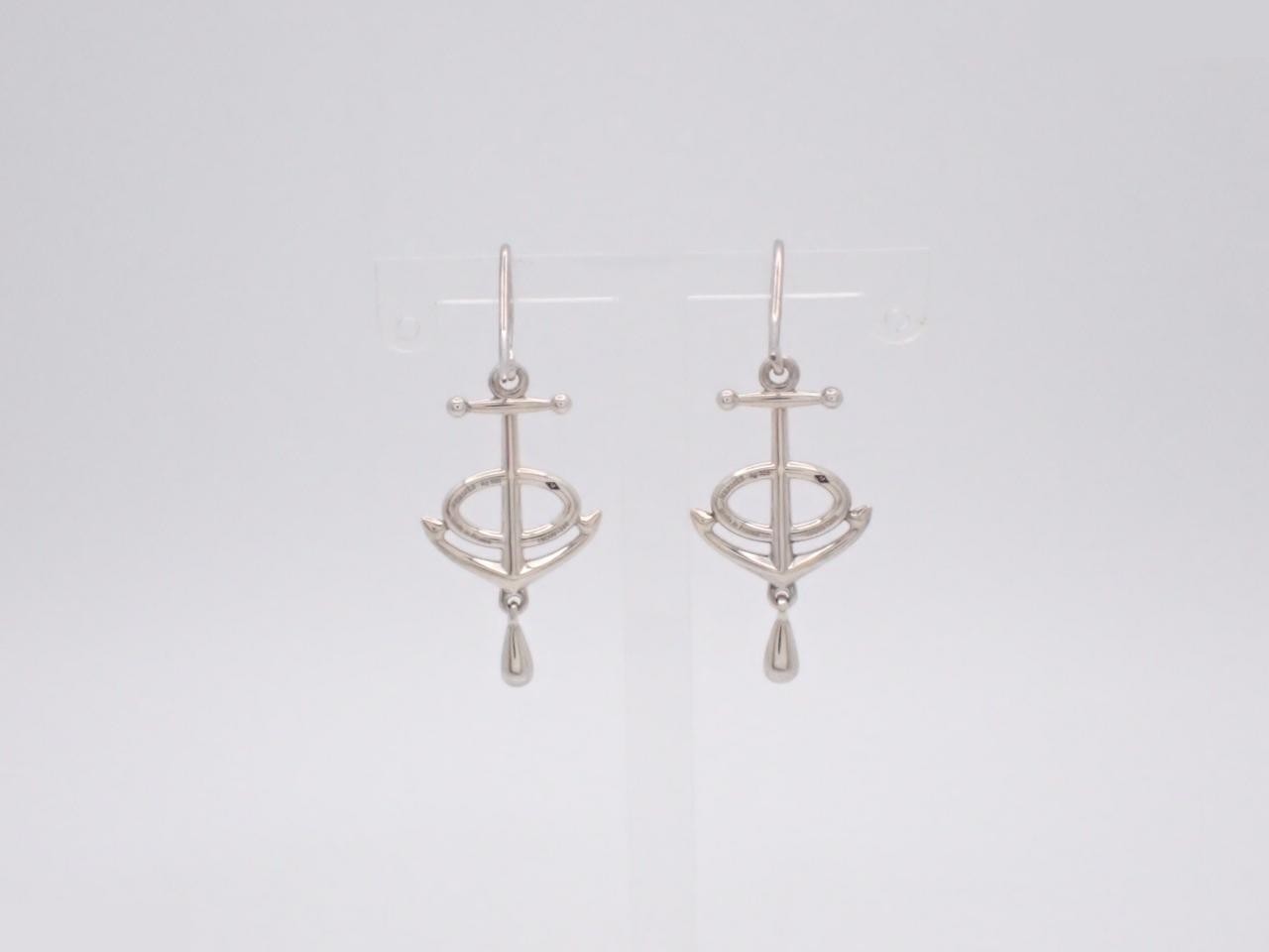 Grand Large Chaine d'Ancre Earrings, SV925, 5.2g — view 2
