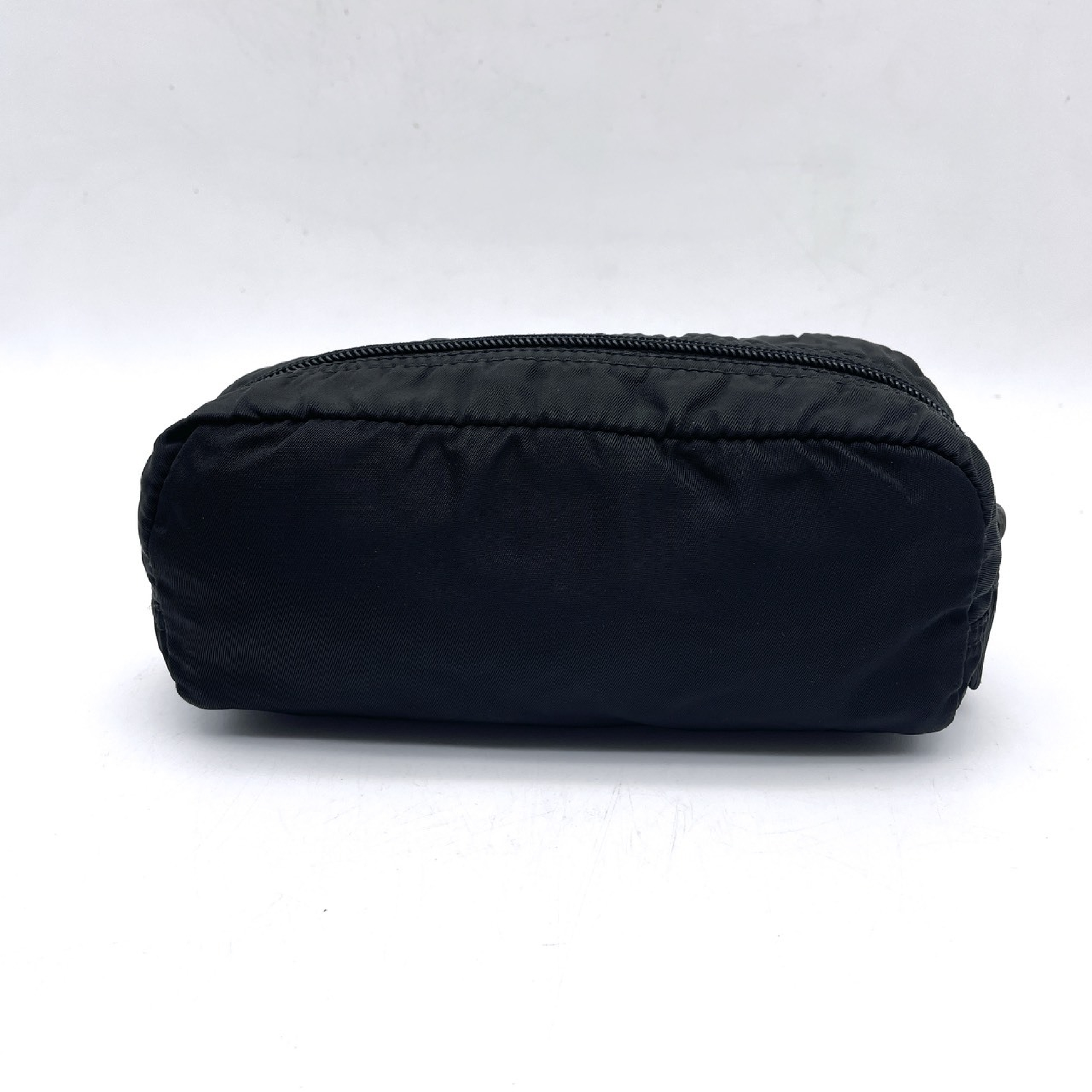 Nylon Triangle Logo Pouch — view 2